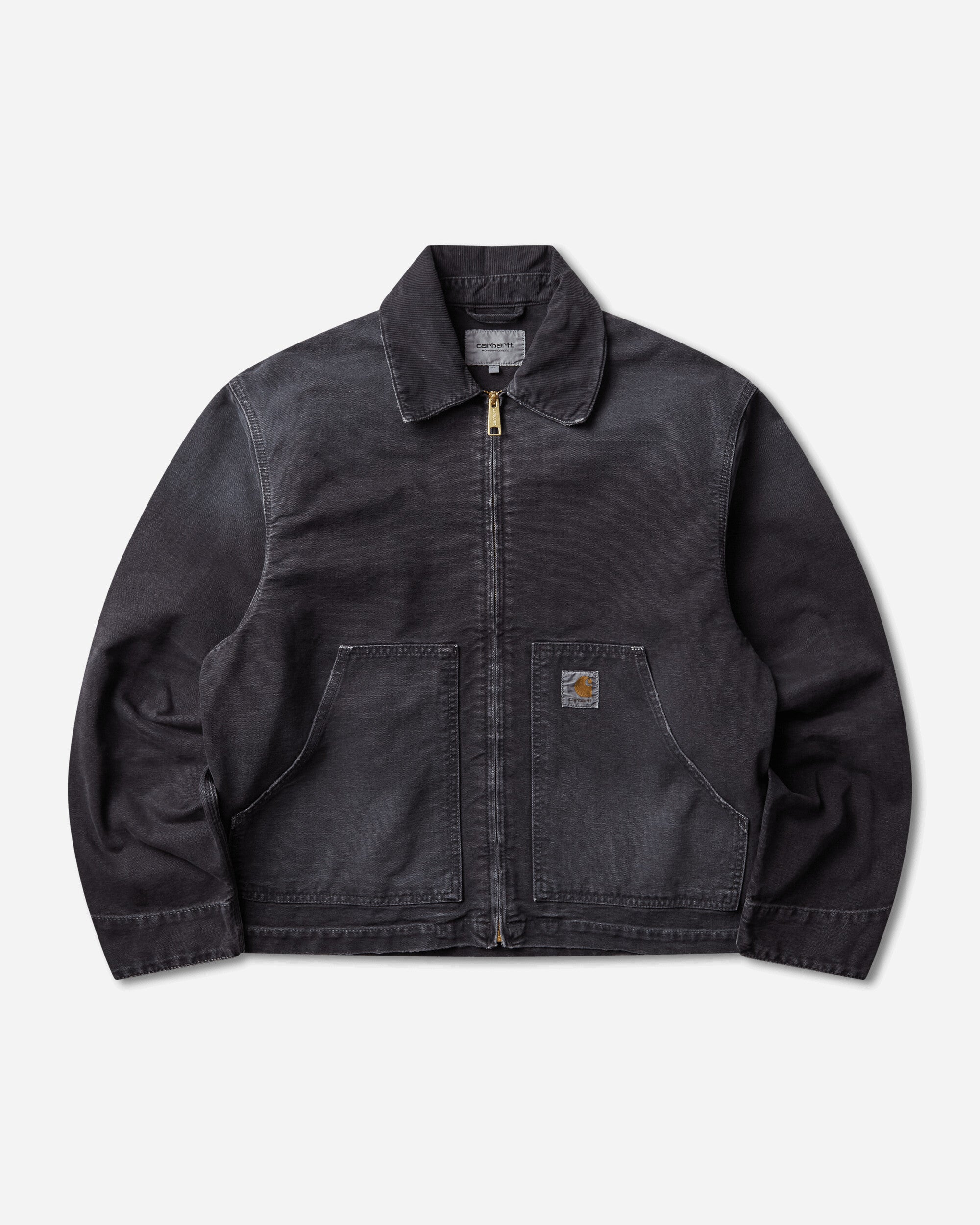 Carhartt WIP Men's OG Arcan Jacket Black (Destroy Wash)