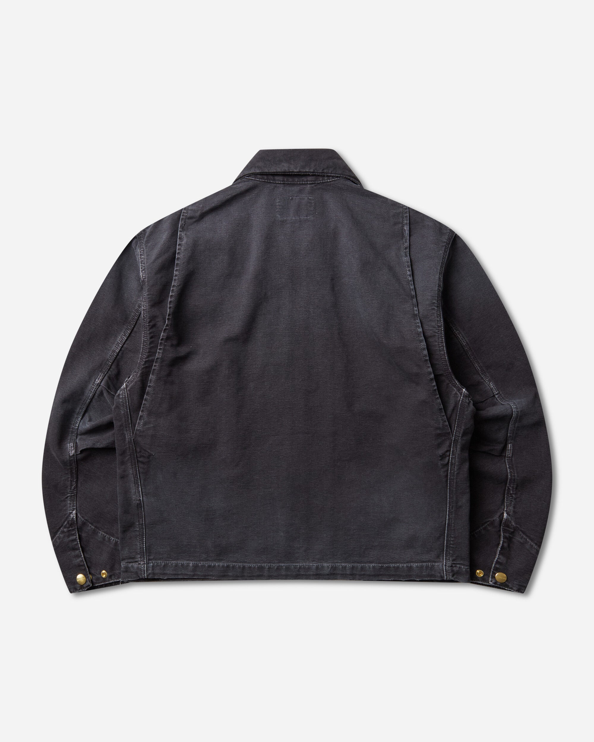 Carhartt WIP Men's OG Arcan Jacket Black (Destroy Wash), view 2