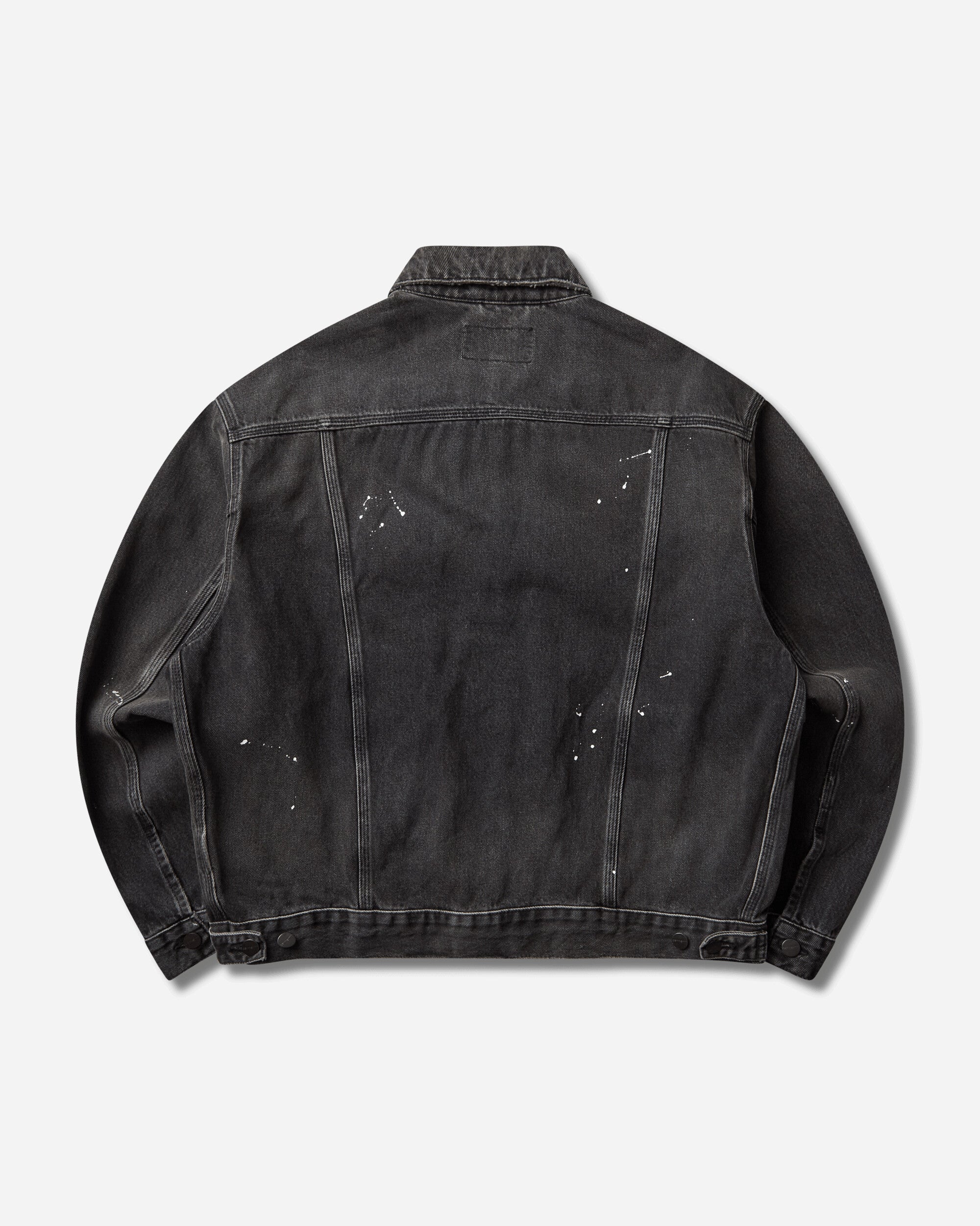 Carhartt WIP Men's Helston Jacket Black (Destroy Wash), view 2