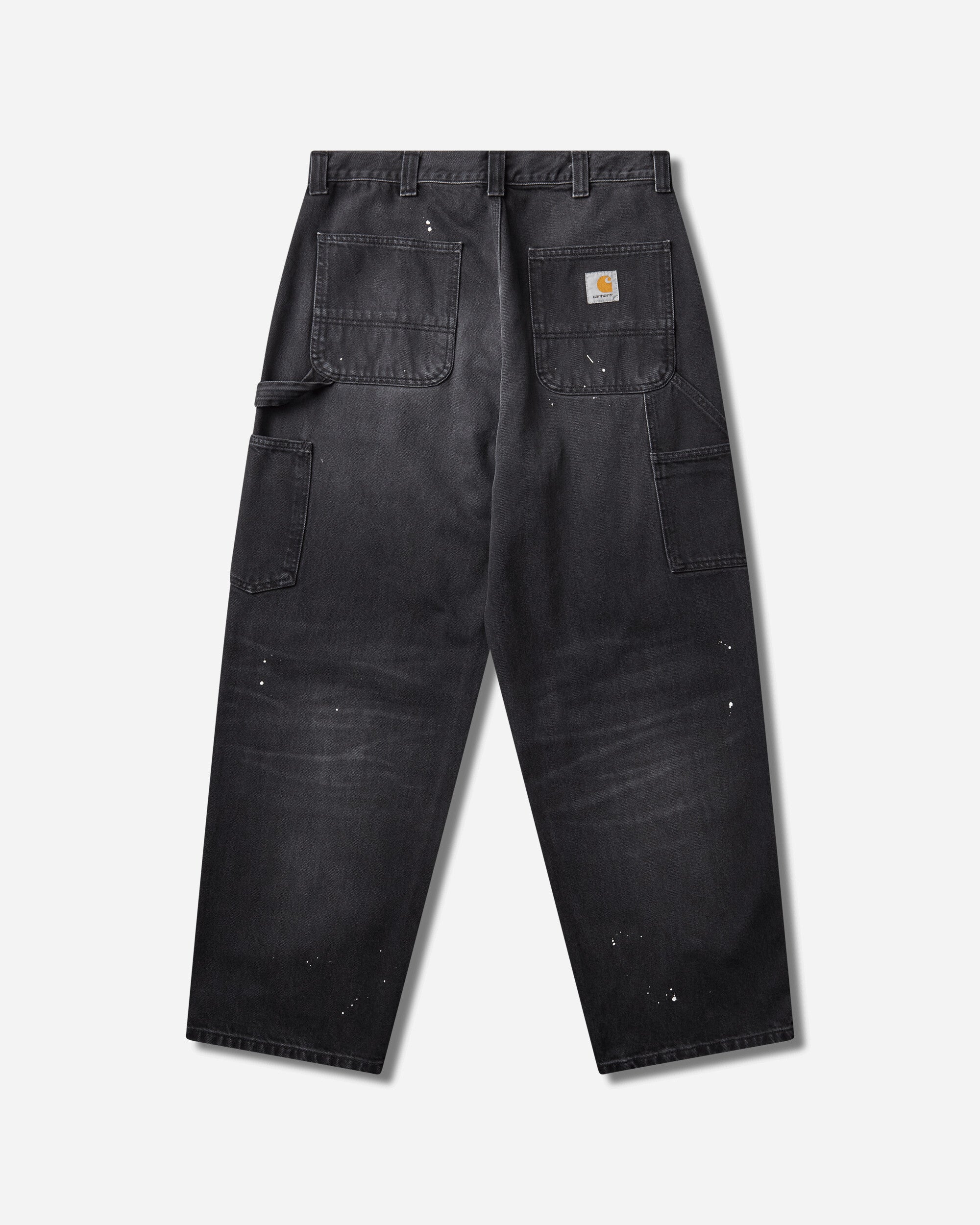 Carhartt WIP Men's OG Single Knee Pants Black (Destroy Wash), view 2