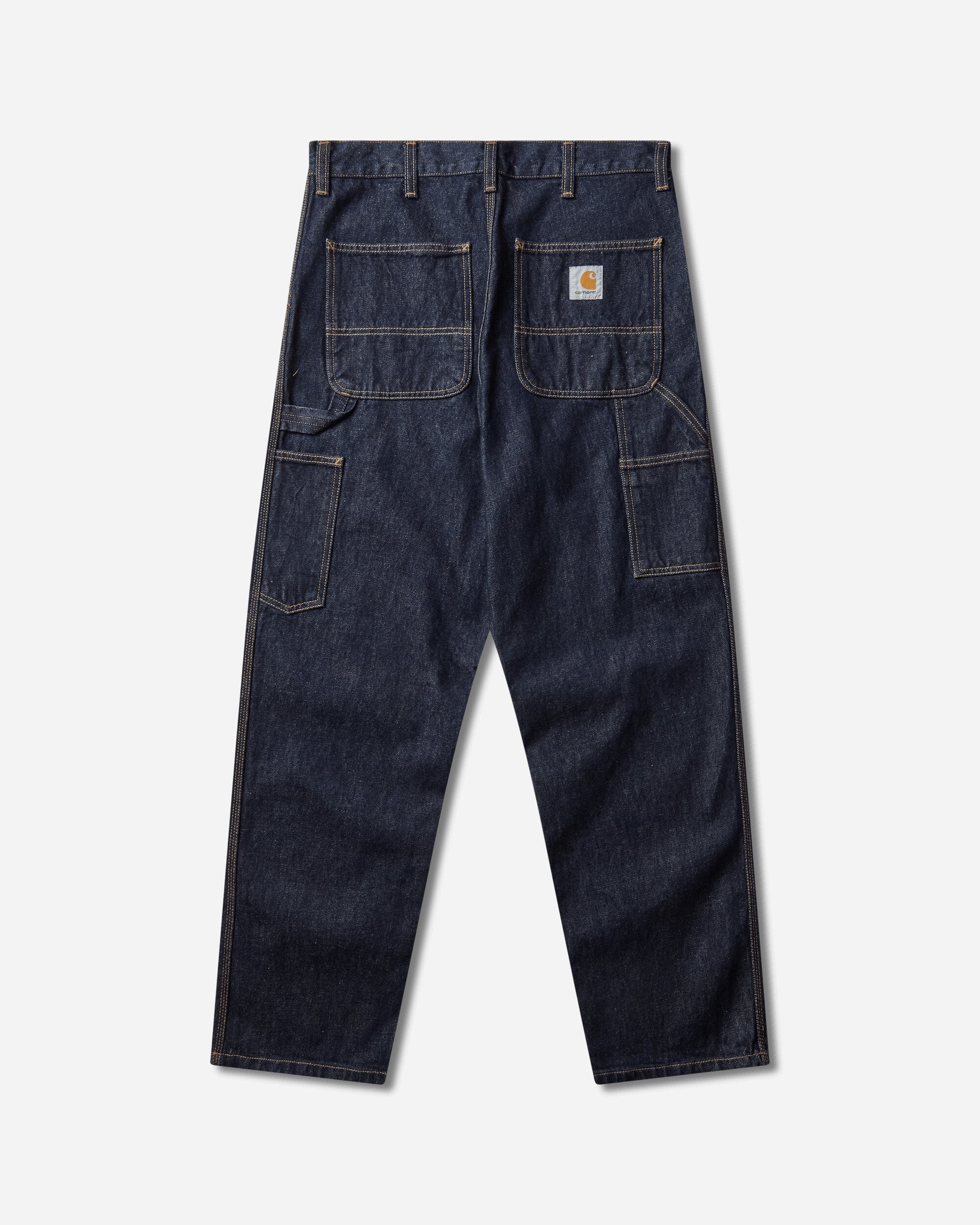 Carhartt WIP Men's Single Knee Pants Blue (Rigid), view 2