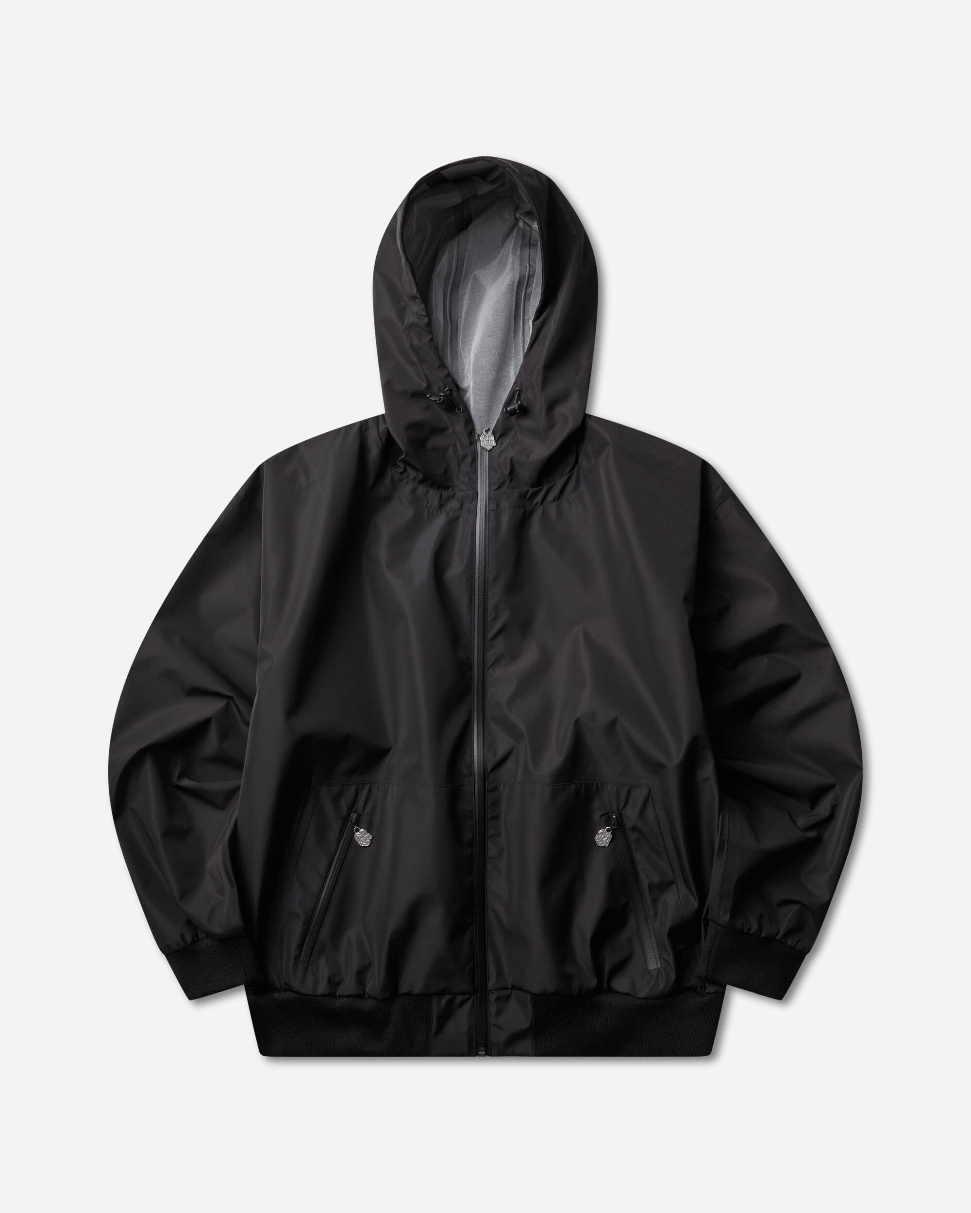 Chito Men's Reflective Finesse Pup Performance Rain Jacket Black
