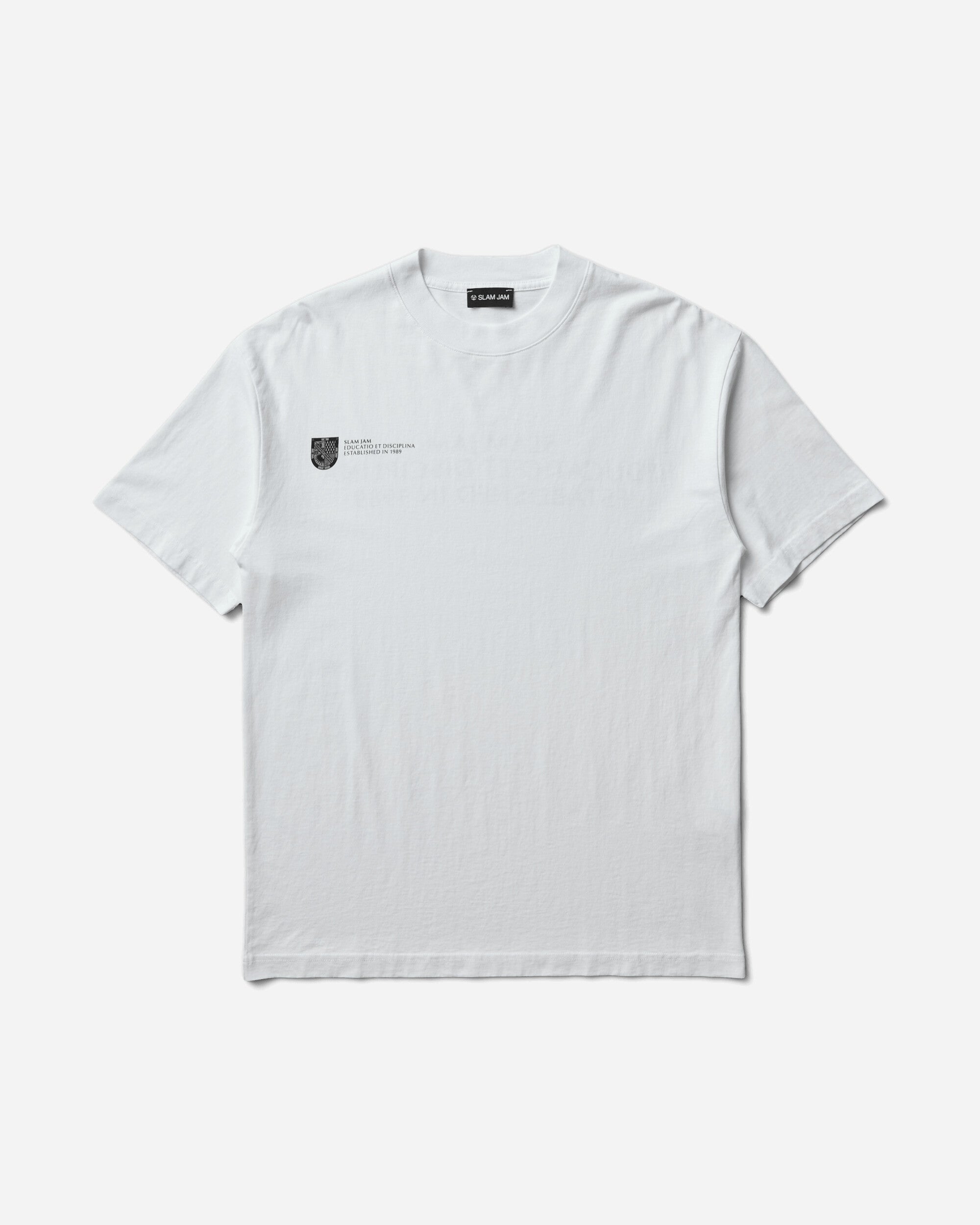 Slam Jam Educatio et Disciplina T-Shirt White