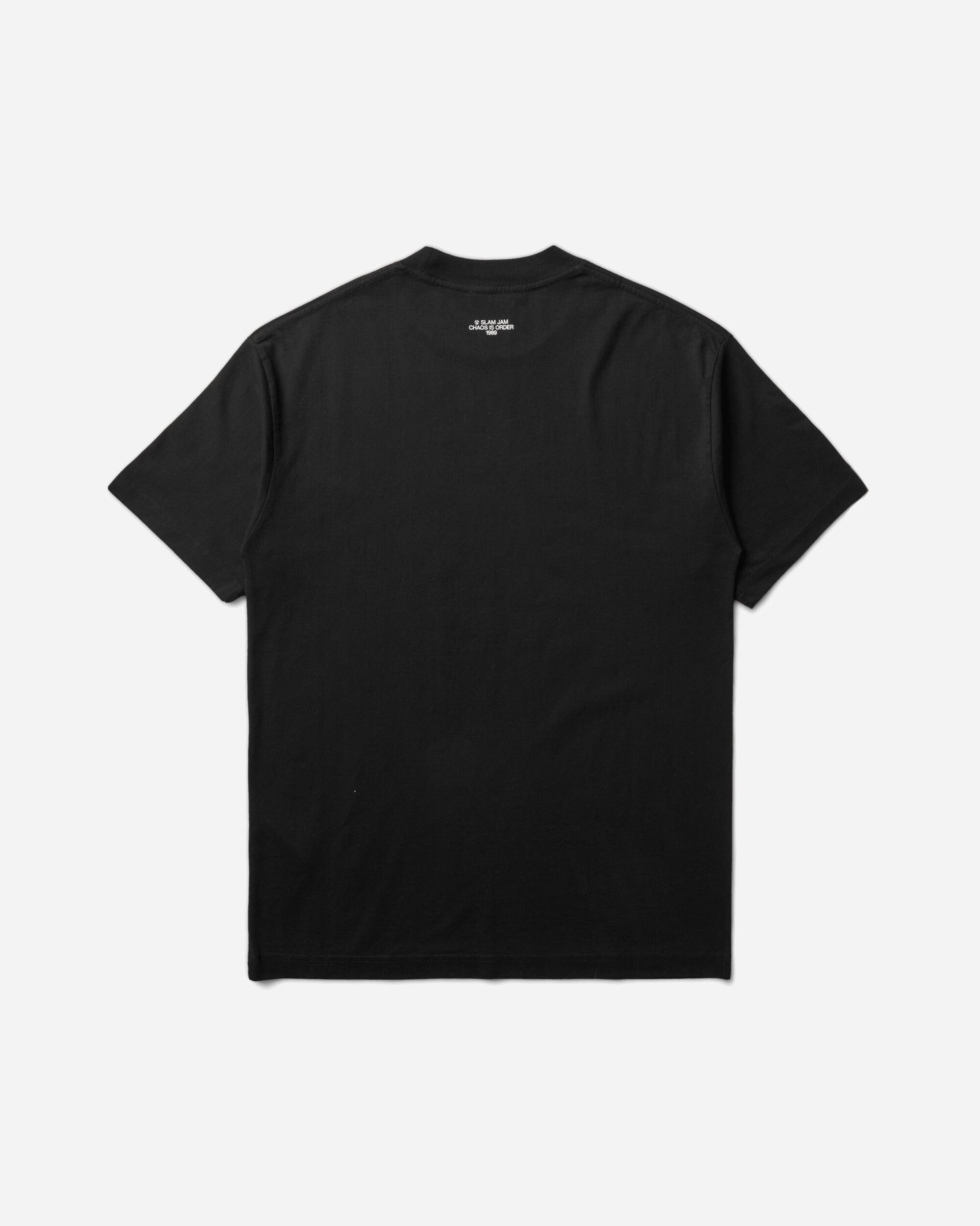 Slam Jam Don'T Believe The Hype T-Shirt Black, view 2