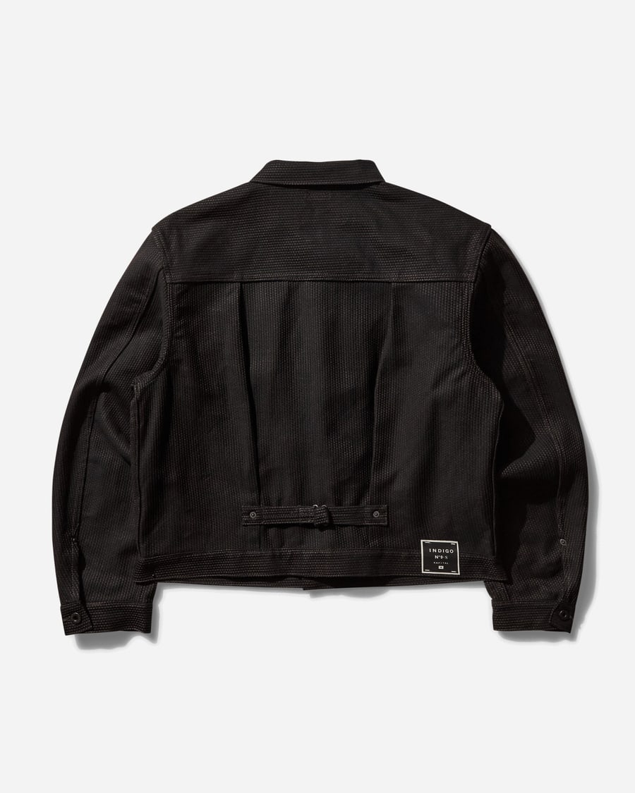 KAPITAL Men's Century Denim No.9 1st Jacket Mud Dye, view 2