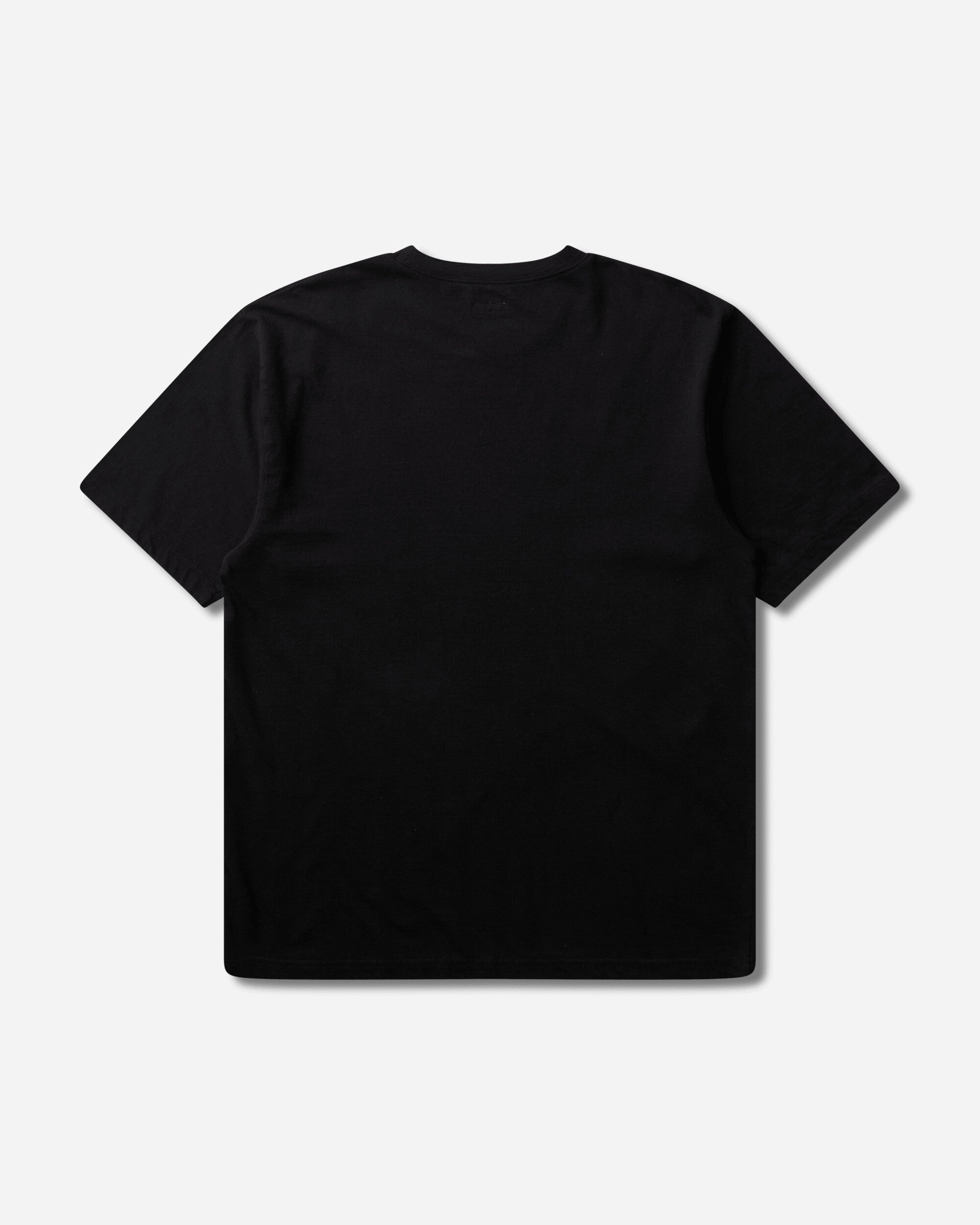 KAPITAL Men's 20/-Jersey Crew T-Shirt (One Trout Peckish Rainbowy) Black, view 2