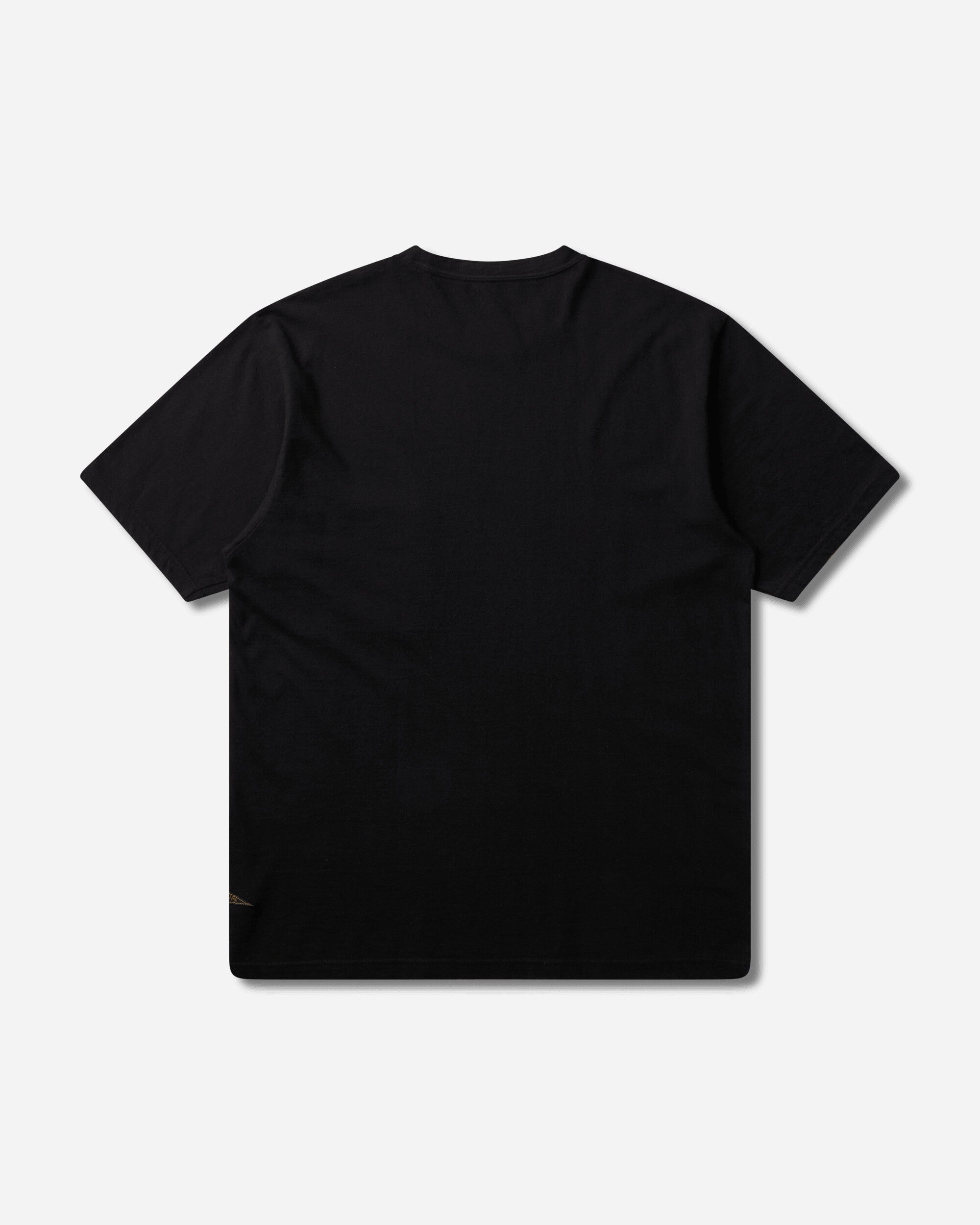 KAPITAL Men's 20/-Jersey Pennant T-Shirt (3Flags) Black, view 2