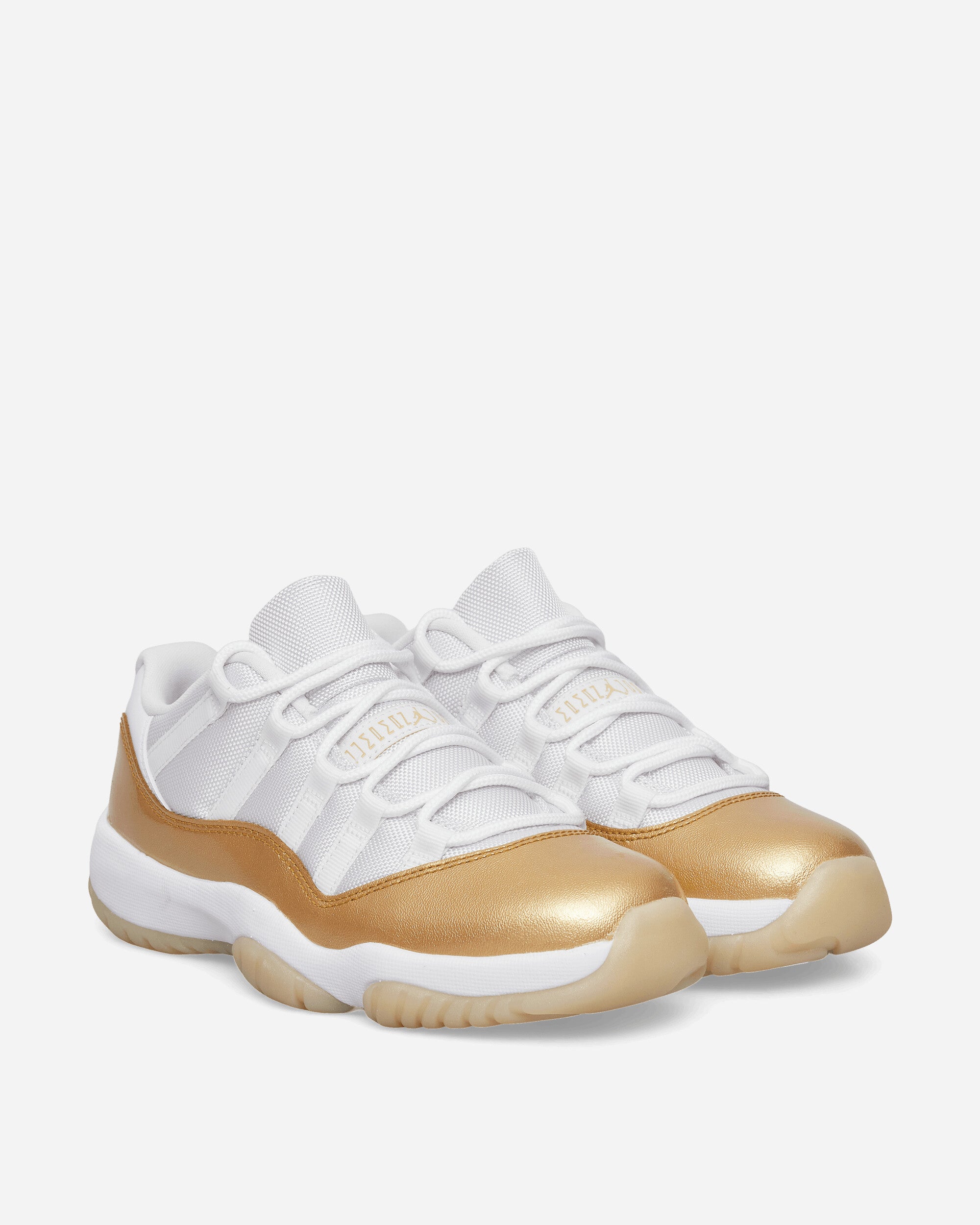 Nike Jordan Women's Air Jordan 11 Low "Mother's Day" Sneakers White / Metallic Gold, view 2
