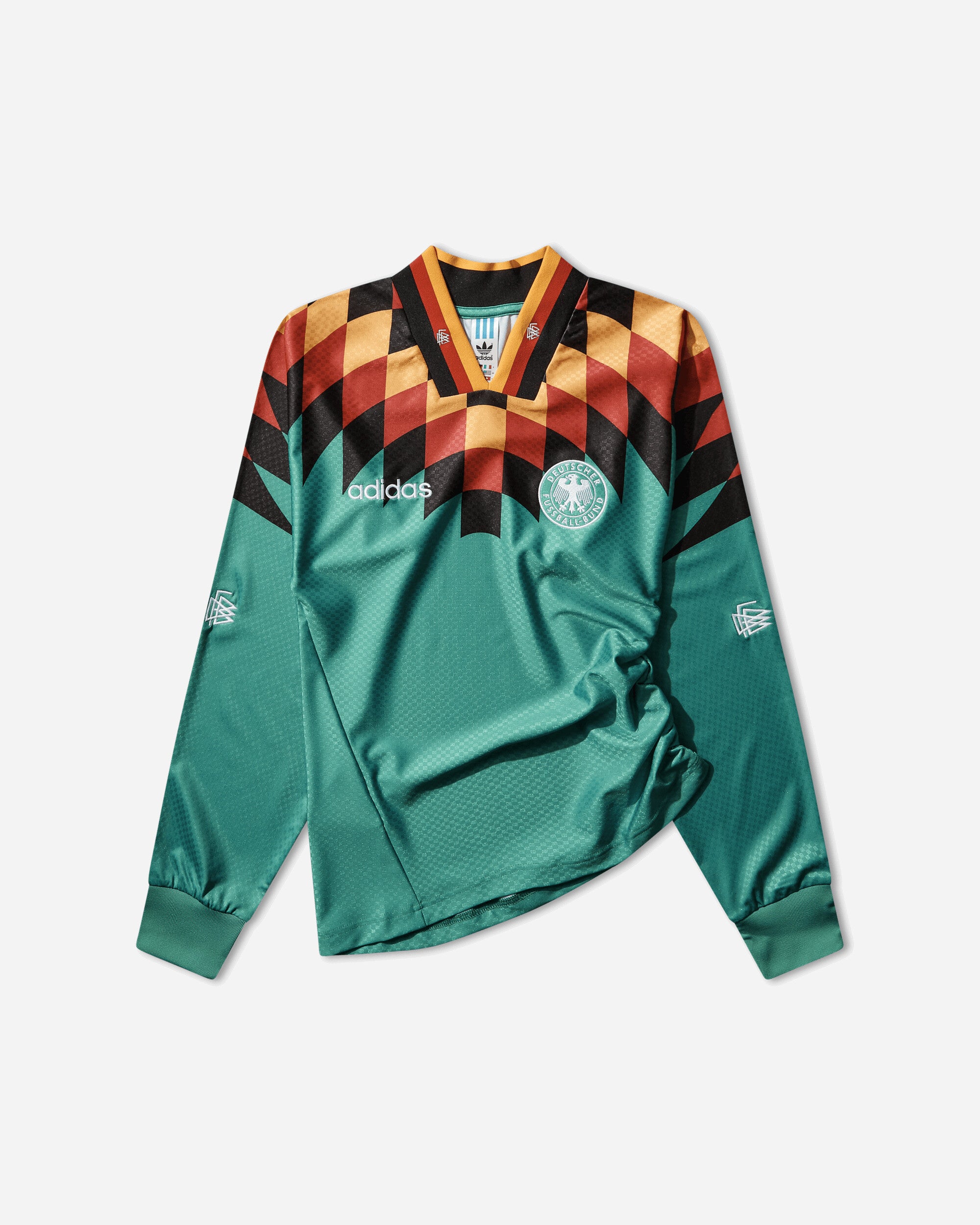 adidas Women's Germany Reconstructed Bringback Jersey Power Green