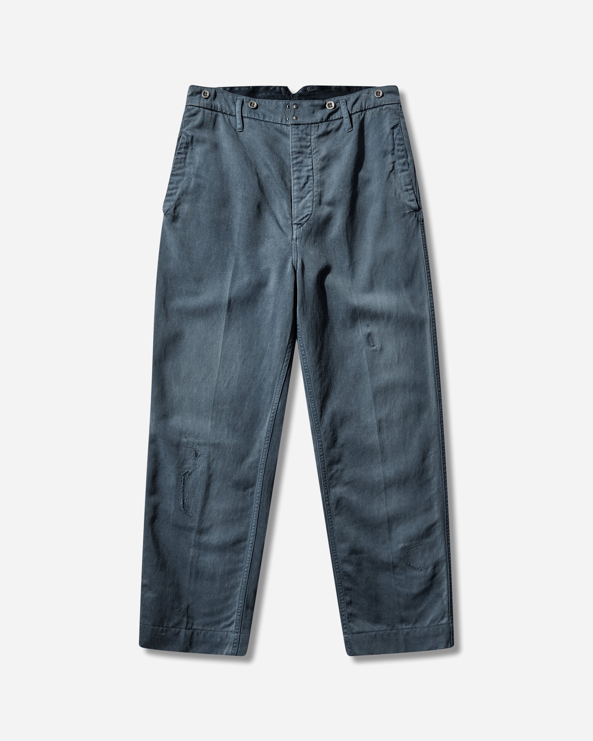 visvim Men's Pastoral HW Pants DMGD Blue