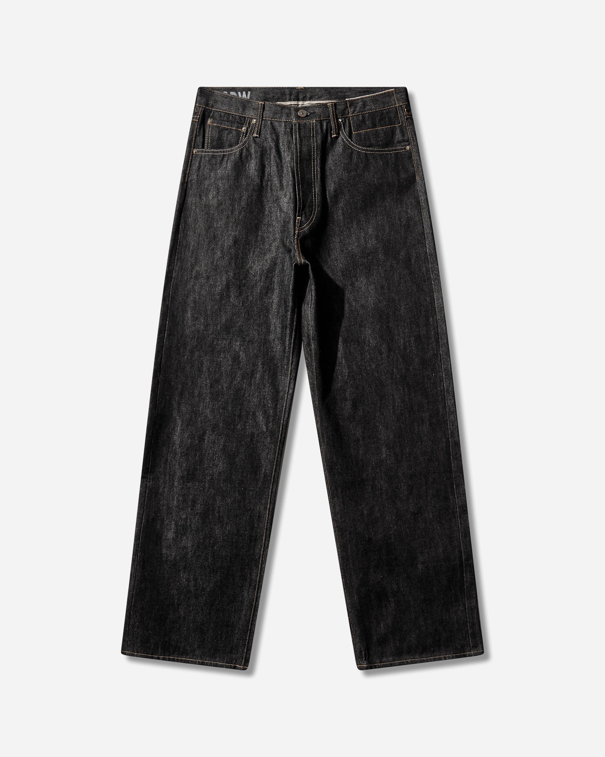 visvim Men's Social Sculpture 01 Wide Raw Denim Pants Indigo