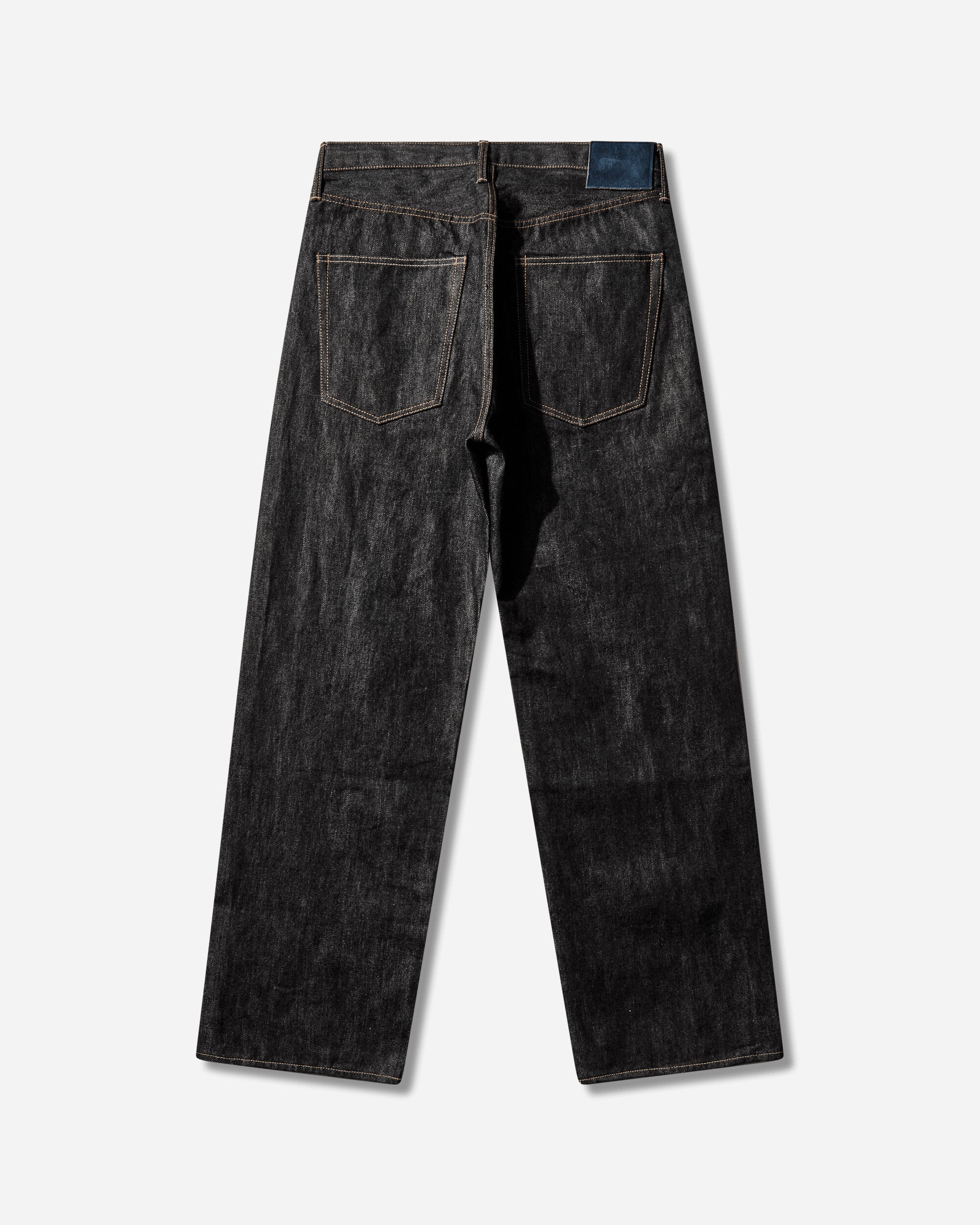 visvim Men's Social Sculpture 01 Wide Raw Denim Pants Indigo, view 2