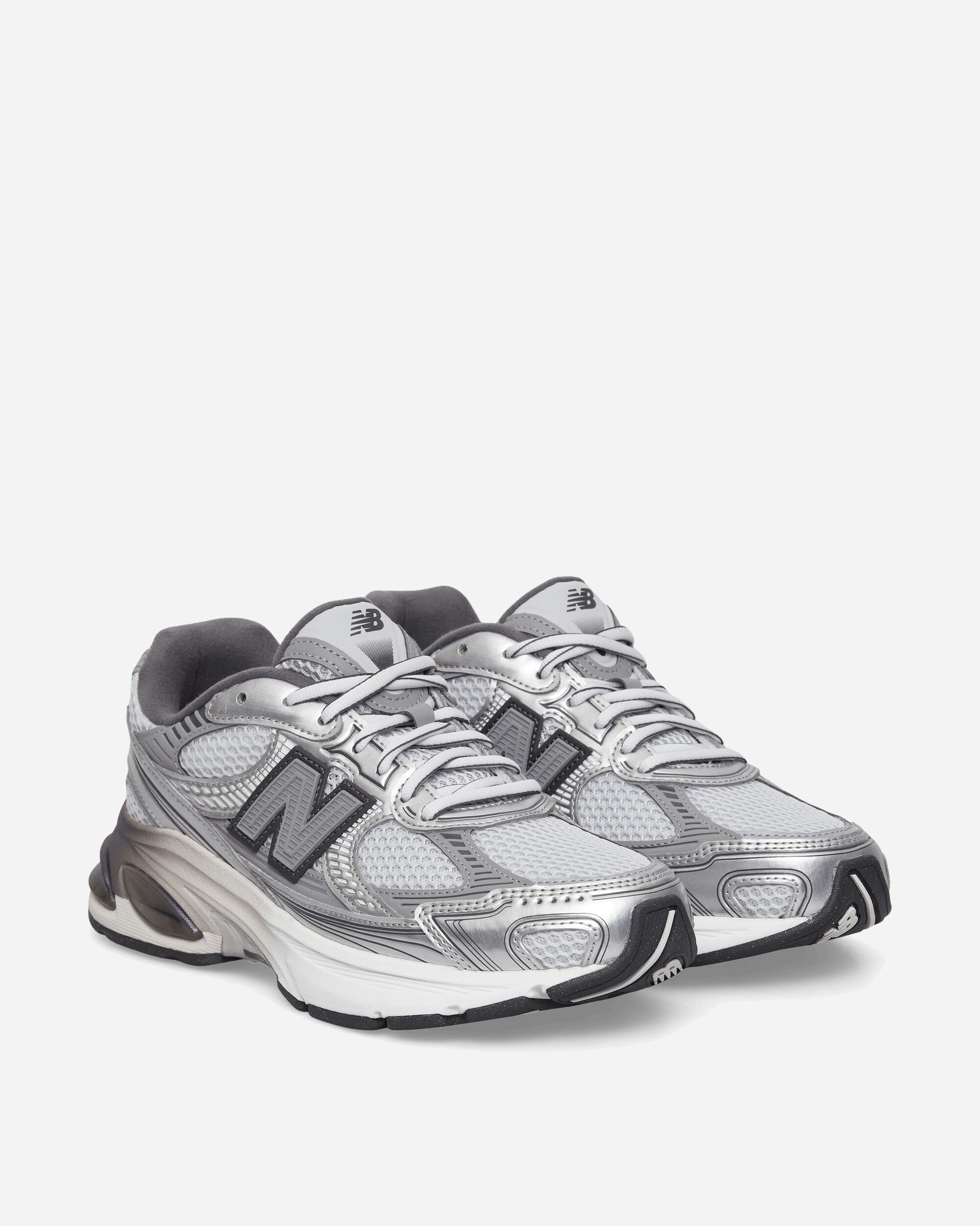 New Balance ABZORB 2010 Grey Days Sneakers Black / Silver Metallic / Castlerock, view 2
