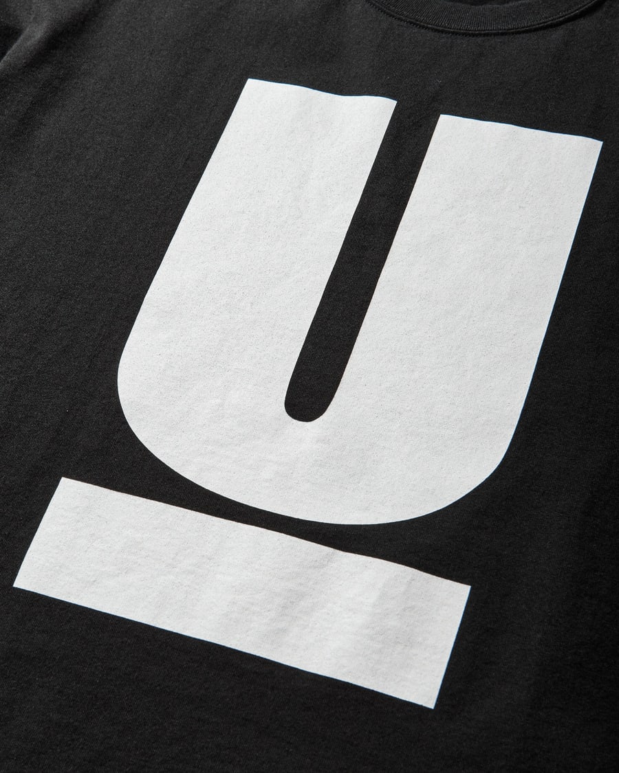 Undercover Men's U Signature T-Shirt Black, view 4