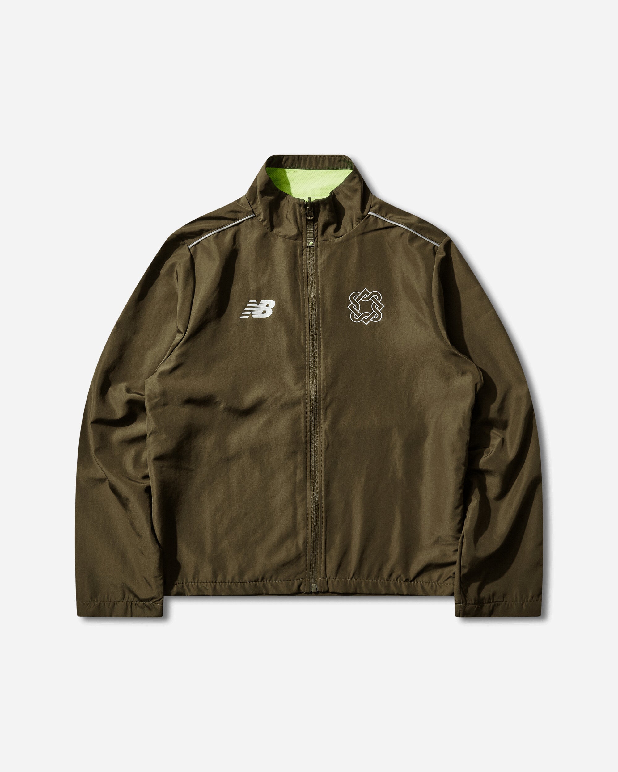 New Balance Men's Lack of Guidance Reversible Jacket Woodland