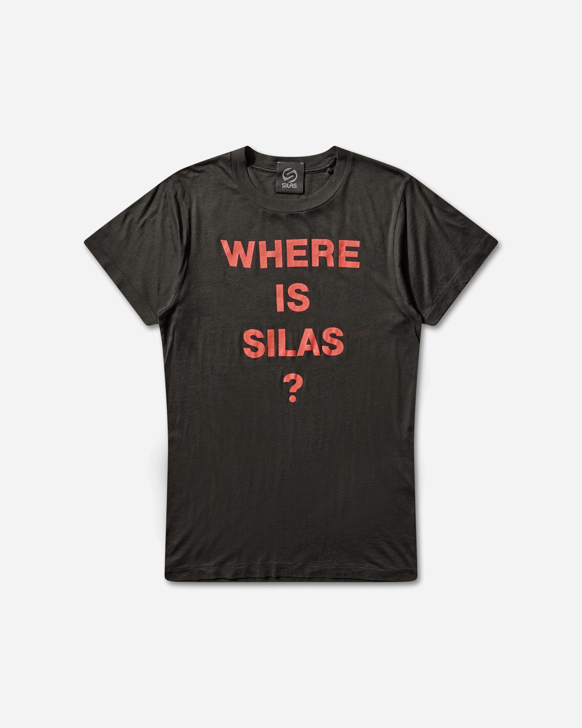 Silas Men's Lightweight Vintage T-Shirt Black