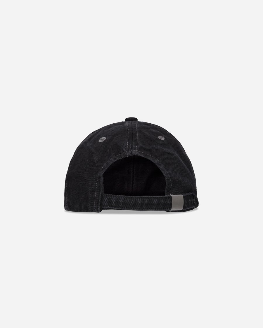 Silas Logo Cap Washed Black, view 5