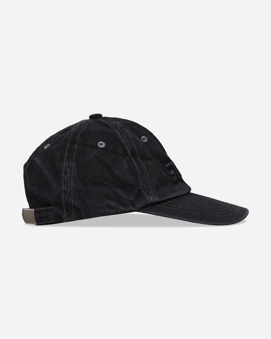 Silas Logo Cap Washed Black, view 6