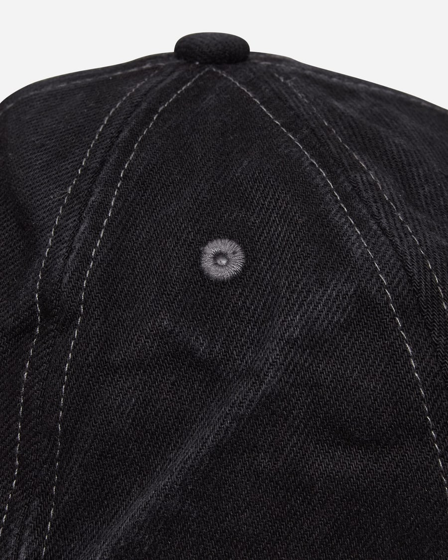 Silas Logo Cap Washed Black, view 7