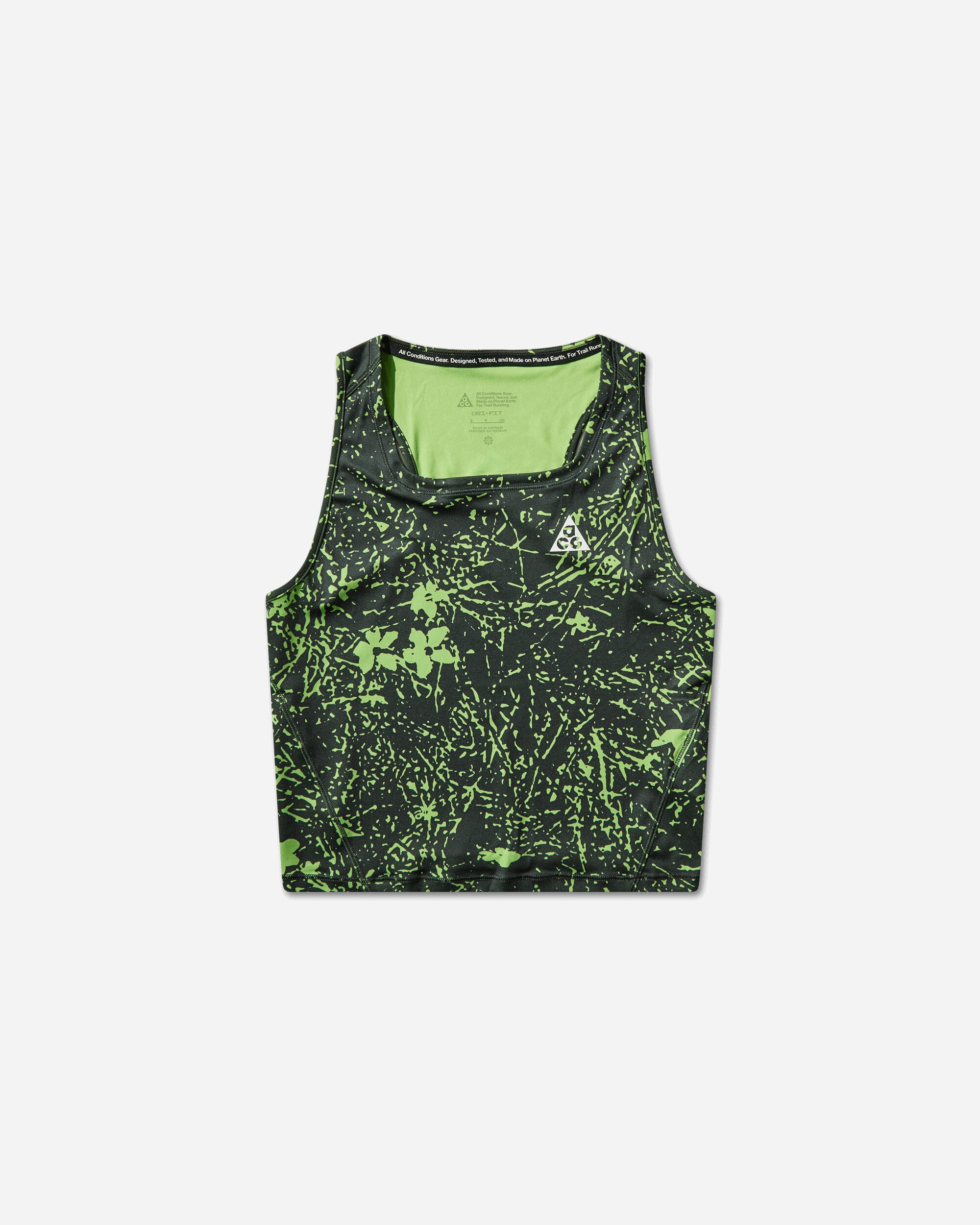 Nike Women's ACG Dri-FIT Trail Running Tank Top Mean Green / Summit White
