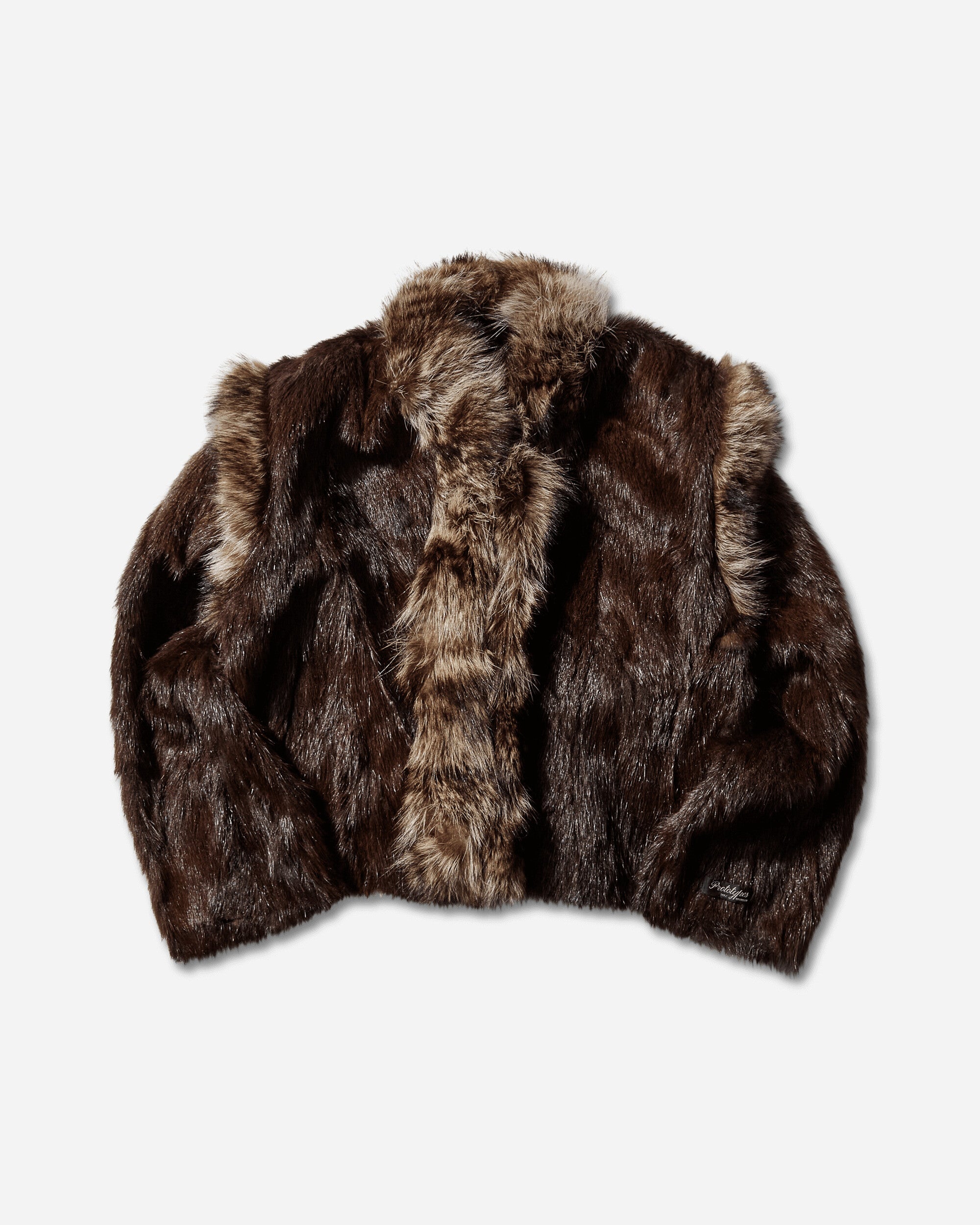 Prototypes Women's Short Fur Jacket Sand