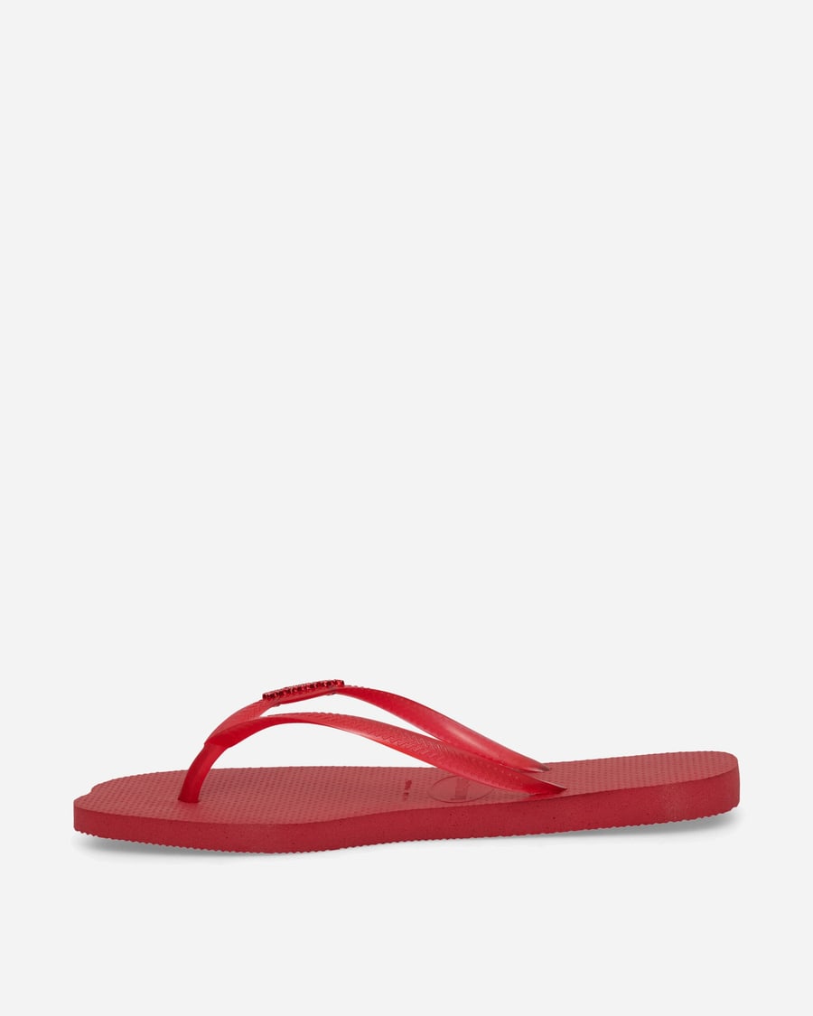Havaianas Women's Slim Split Flip Flops Red, view 3