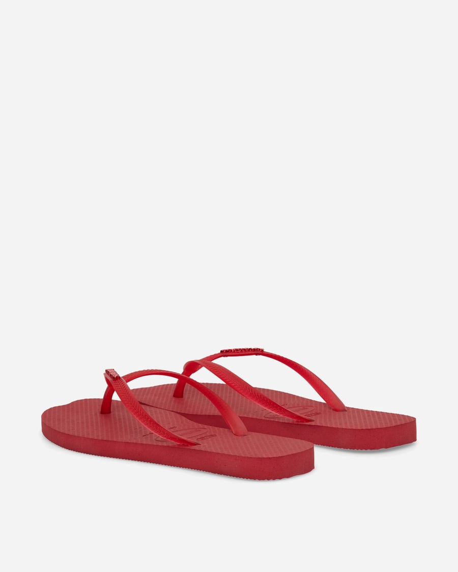 Havaianas Women's Slim Split Flip Flops Red, view 4