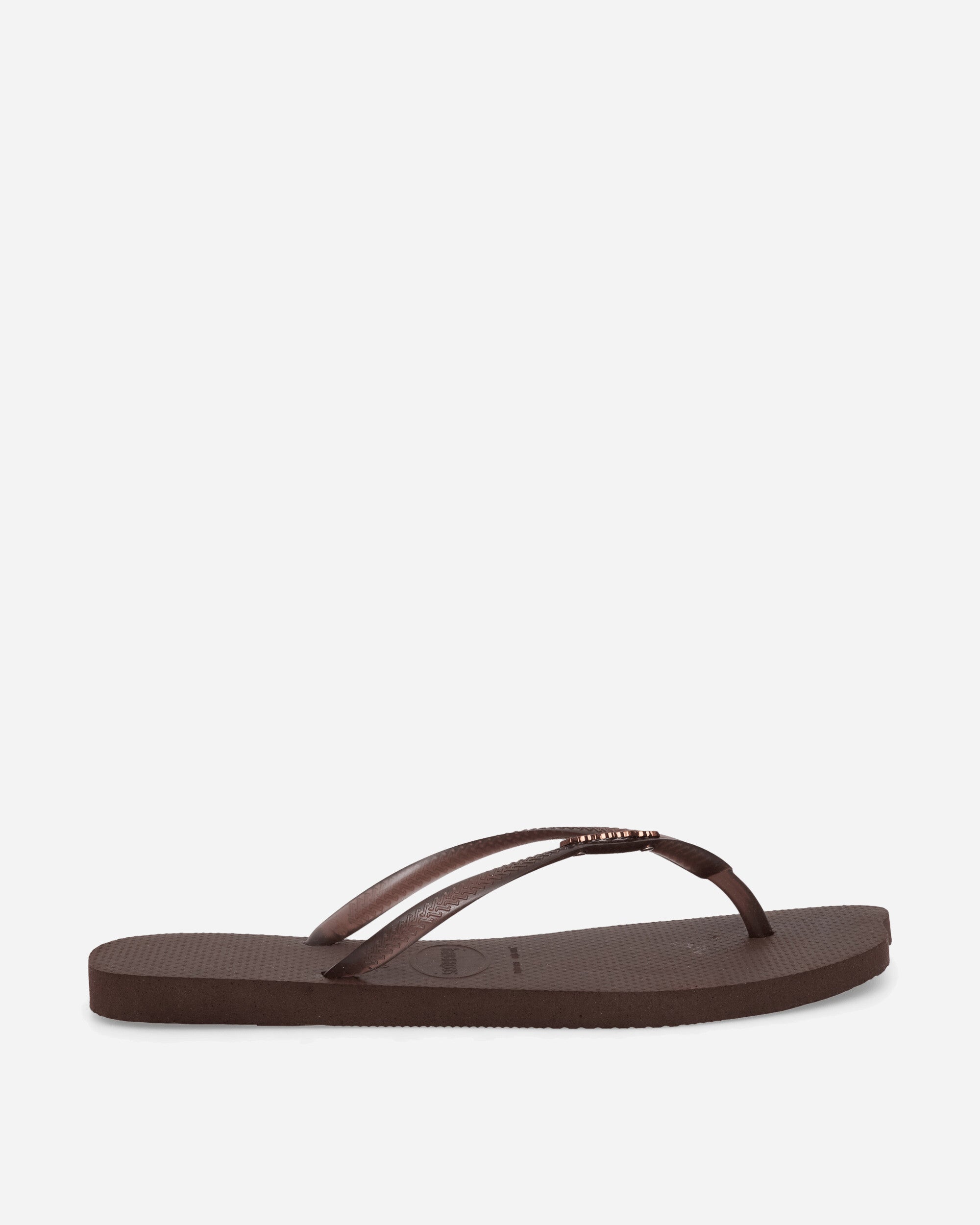 Havaianas Women's Slim Split Flip Flops Dark Brown