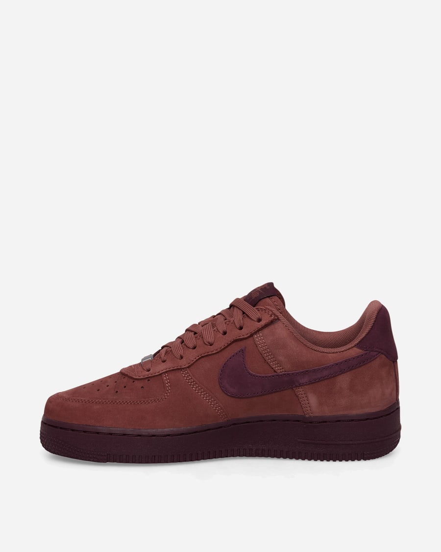 Nike Air Force 1 Low Retro Premium Sneakers Red Sepia / Red Mahogany, view 3