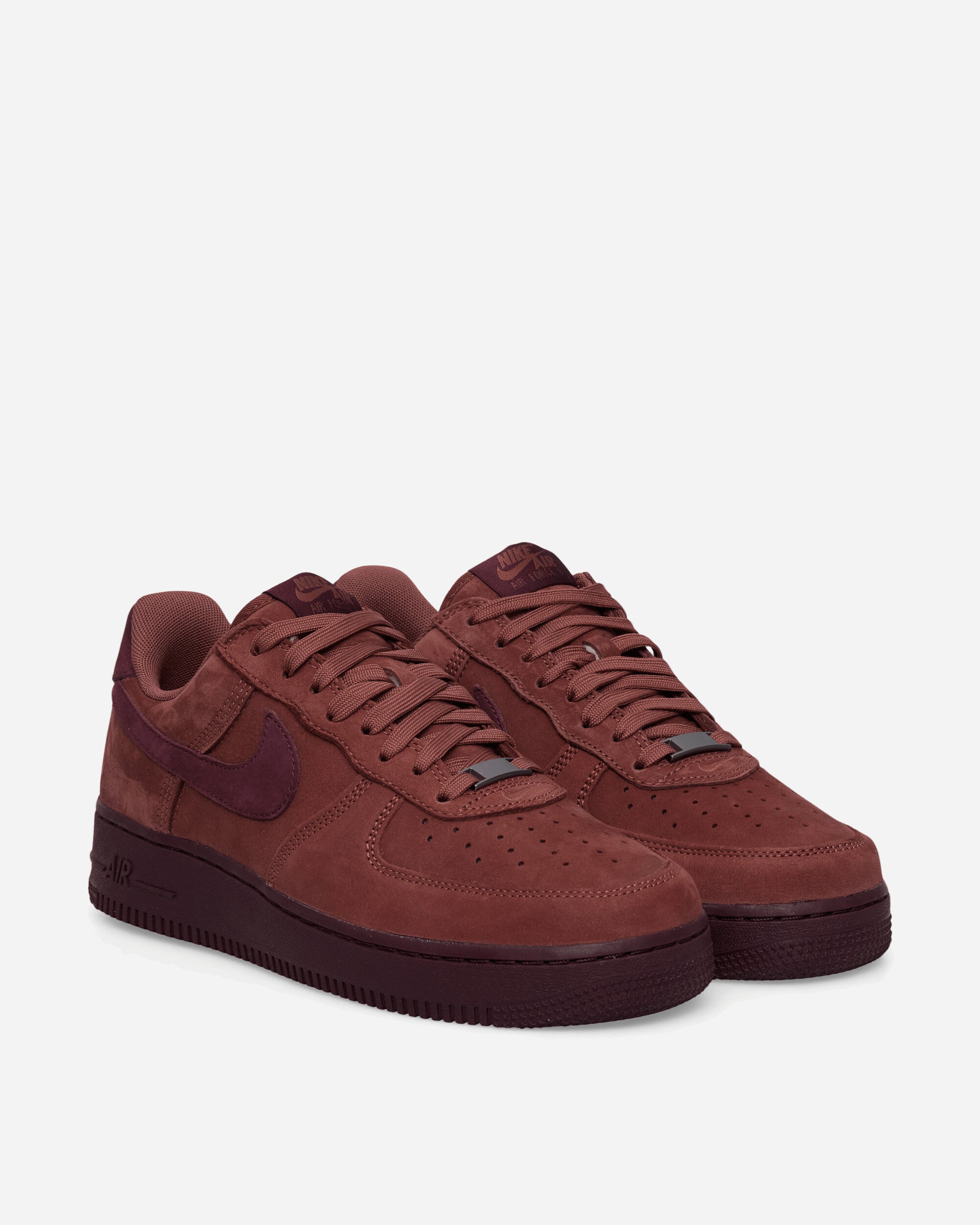 Nike Air Force 1 Low Retro Premium Sneakers Red Sepia / Red Mahogany, view 2