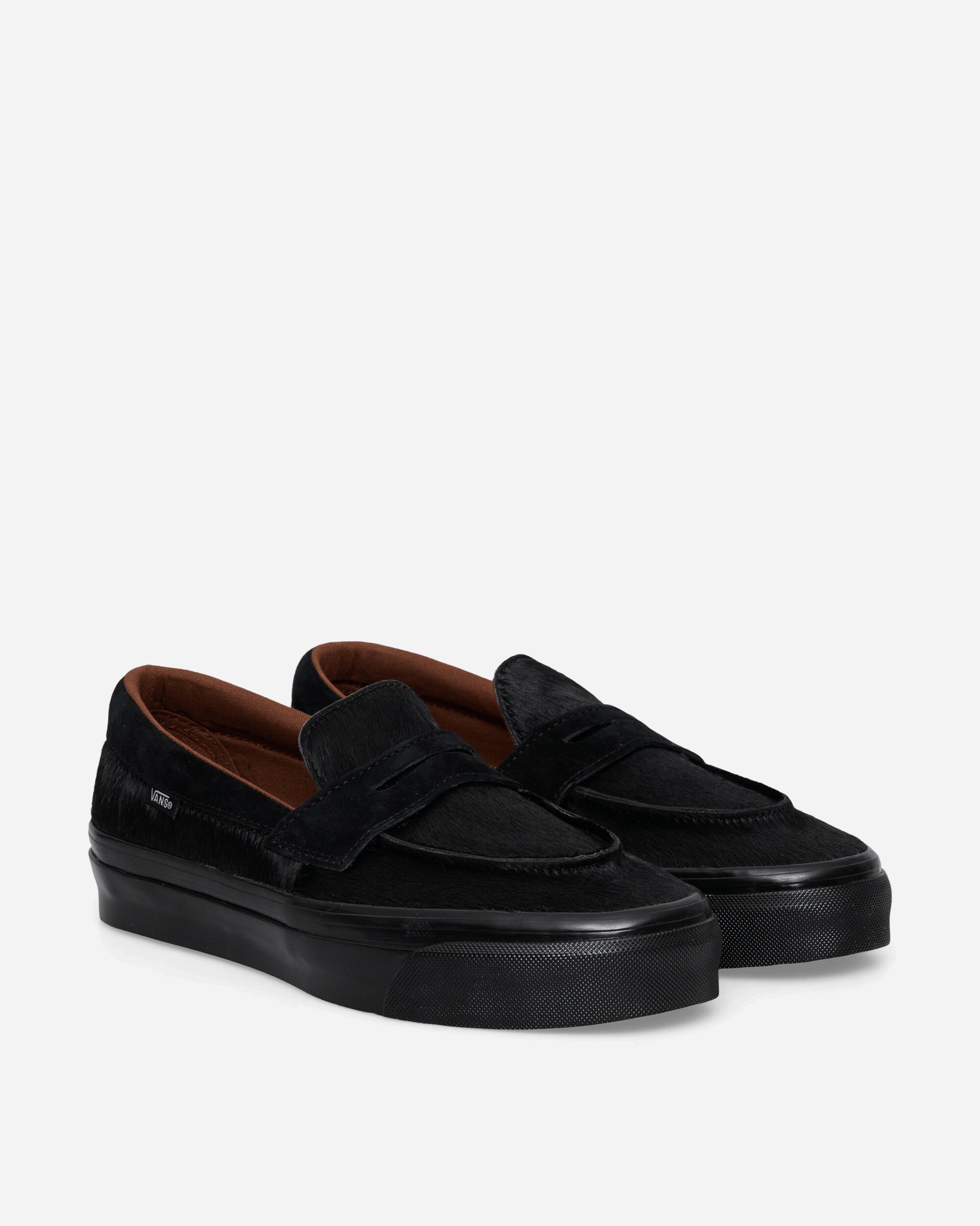 Vans Premium Pony Hair Loafers Black, view 2
