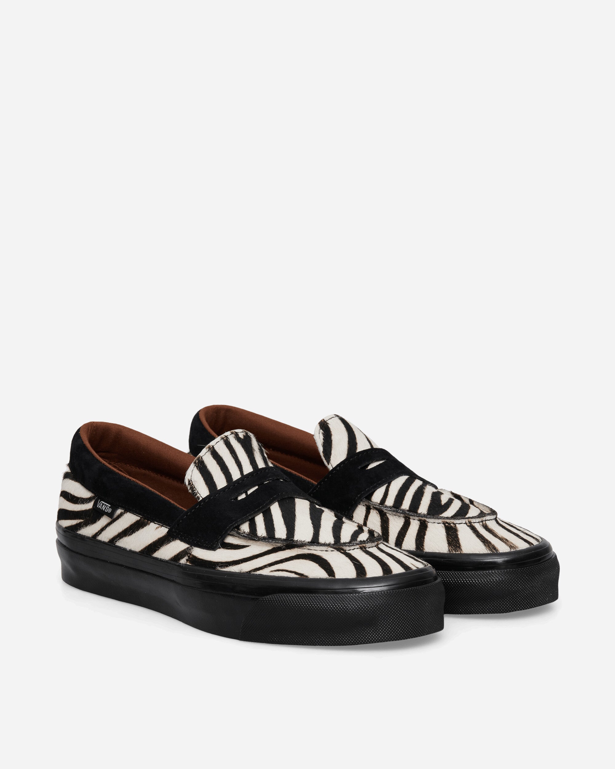Vans Premium Pony Hair Loafers Zebra, view 2