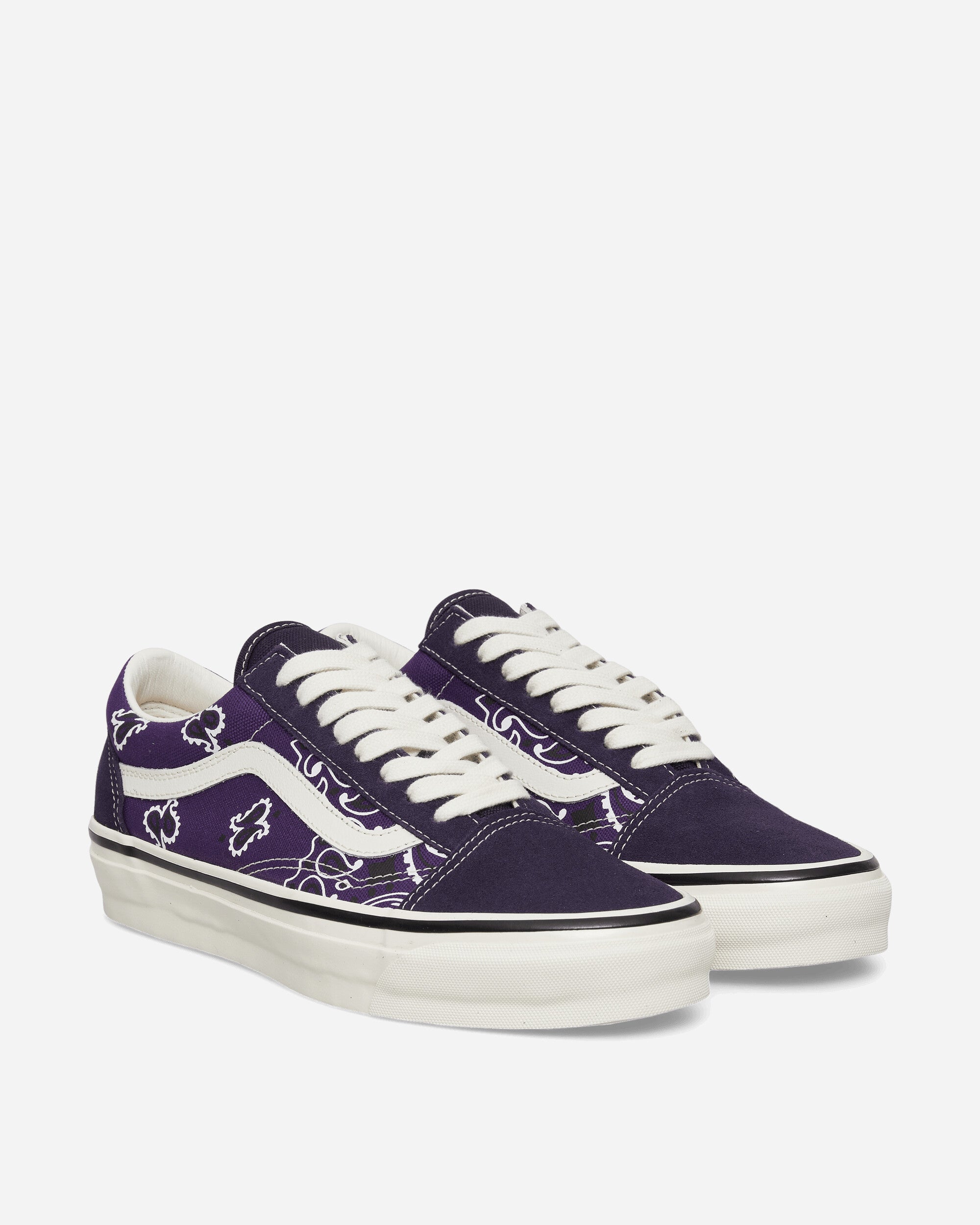 Vans Premium Old Skool Bandana Sneakers Plum, view 2