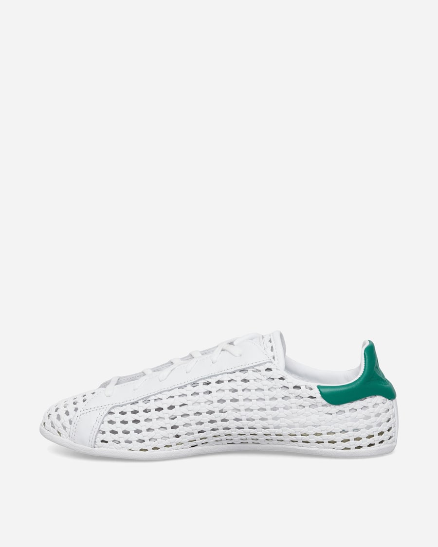 adidas Women's Stan Smith Lo Pro Sneakers Cloud White / Bold Green, view 3