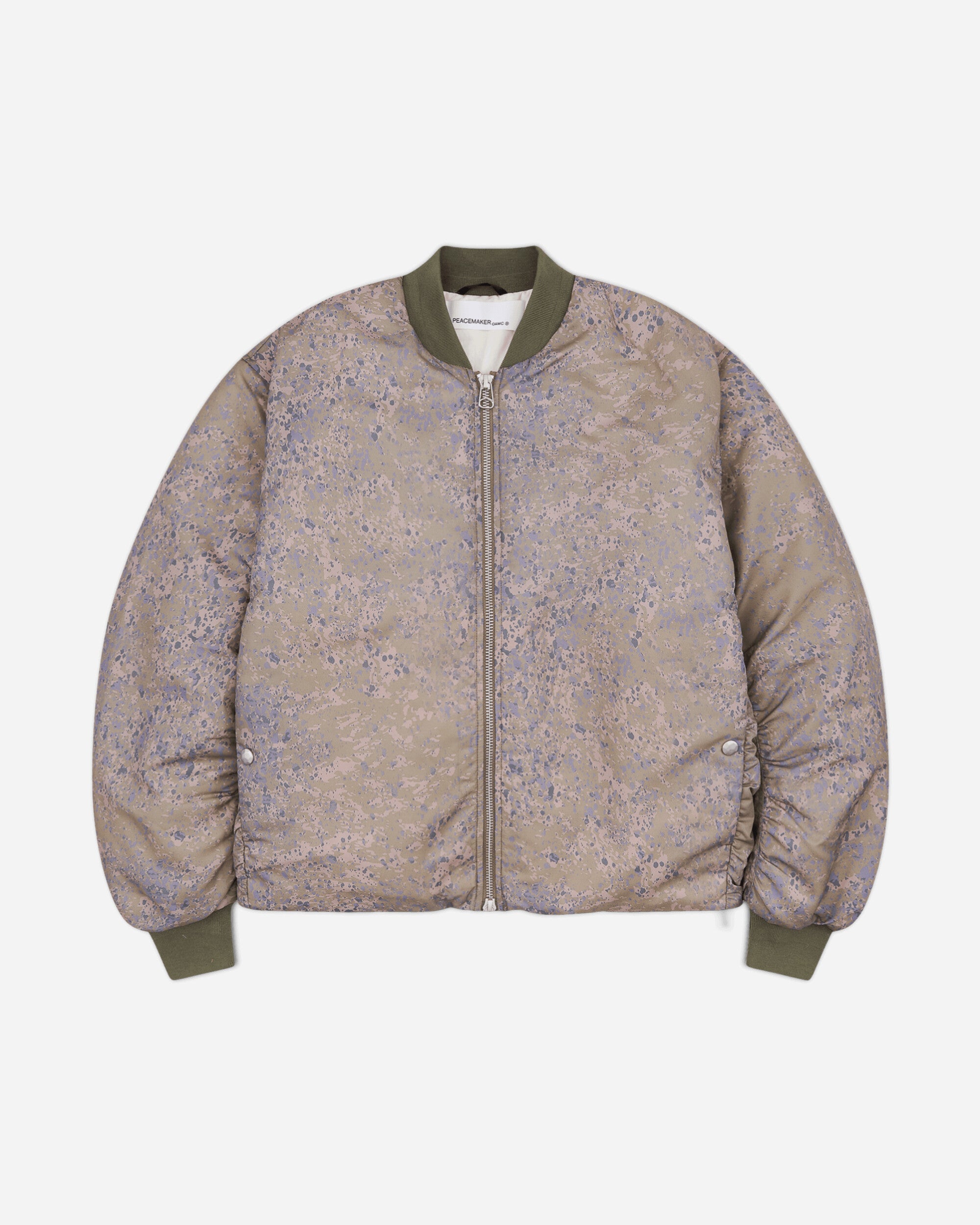 OAMC Peacemaker Men's Minimal Bomber Jacket Bark