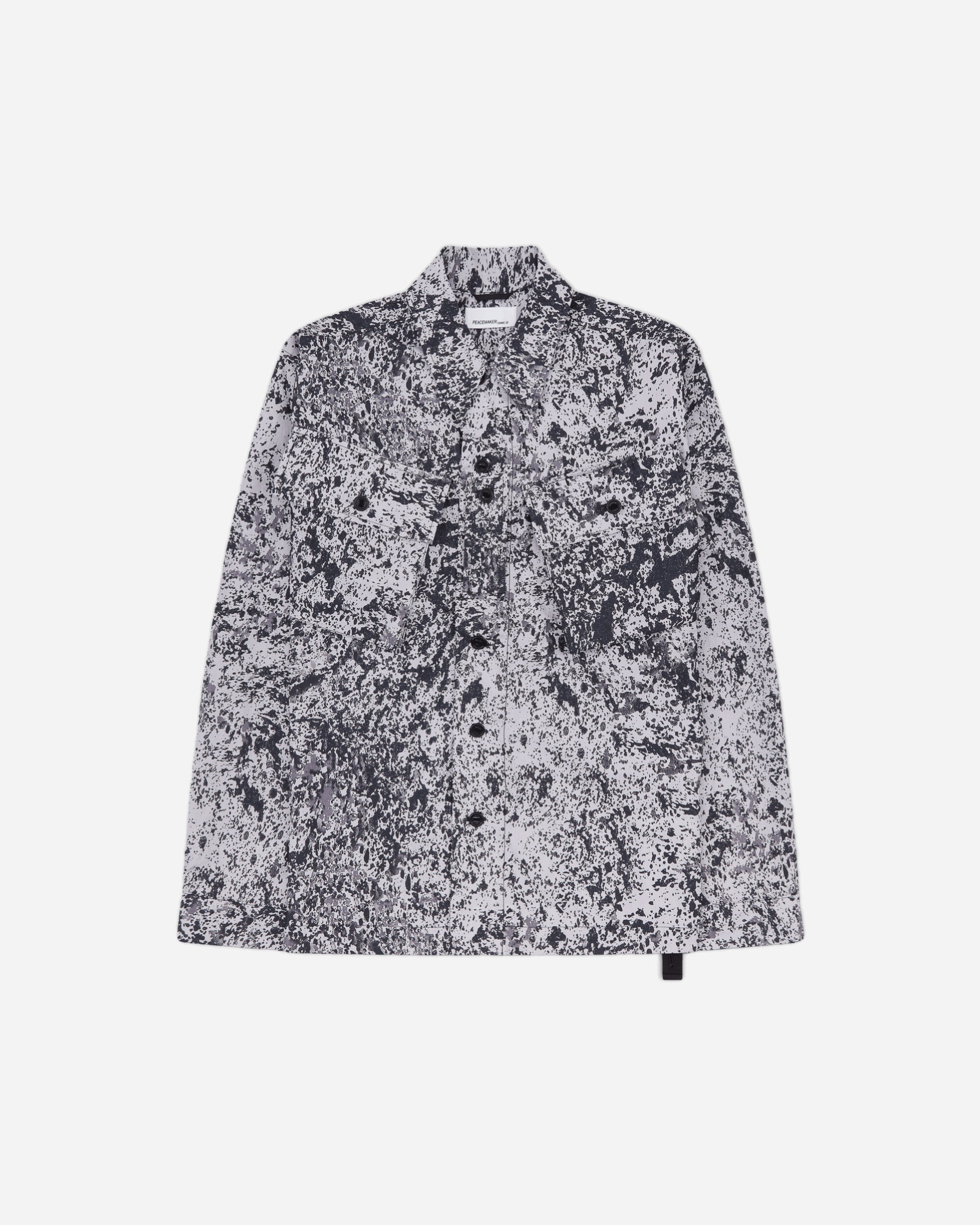 OAMC Peacemaker Men's Military Cargo Shirt Ash