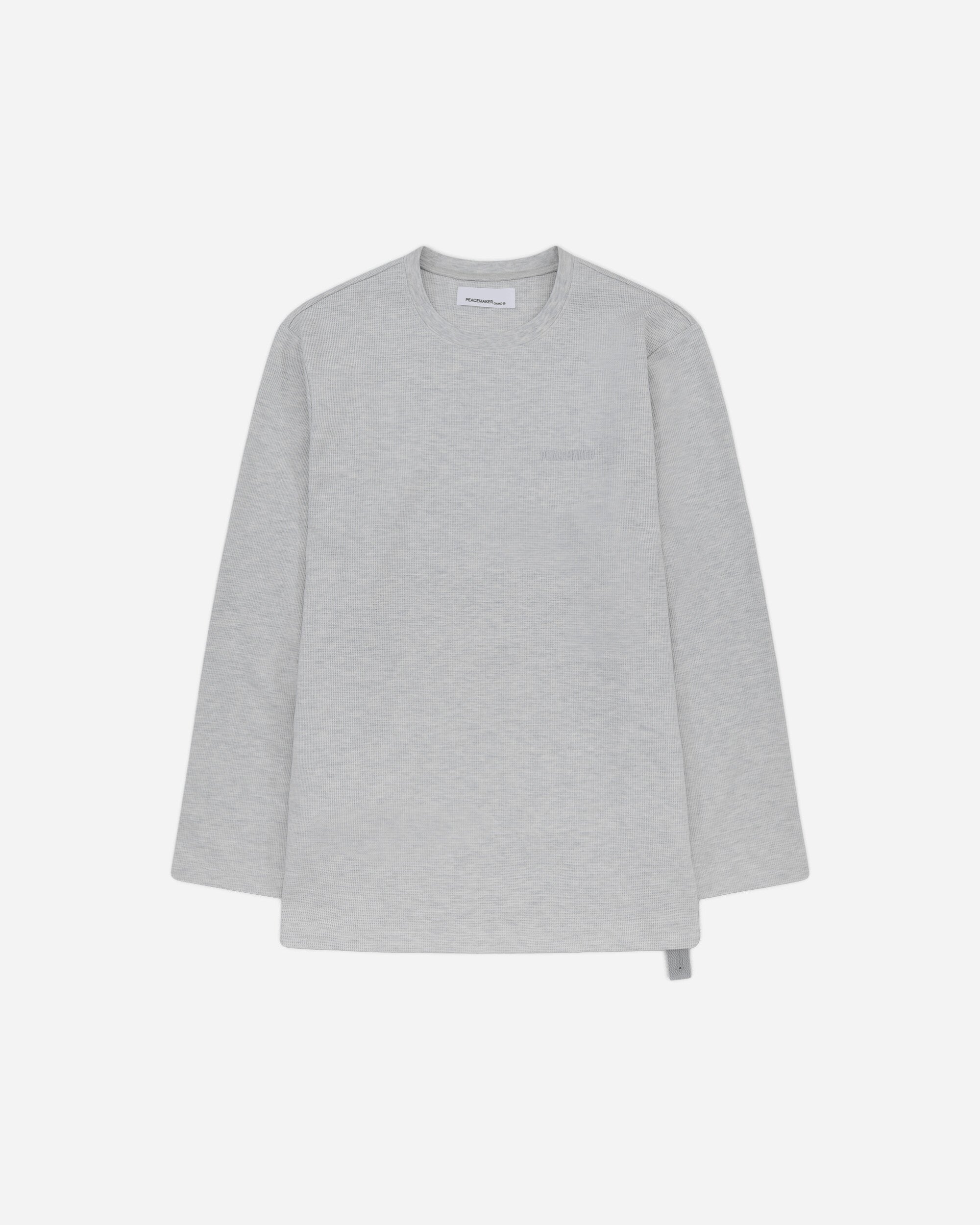 OAMC Peacemaker Men's Waffle Longsleeve Top Grey