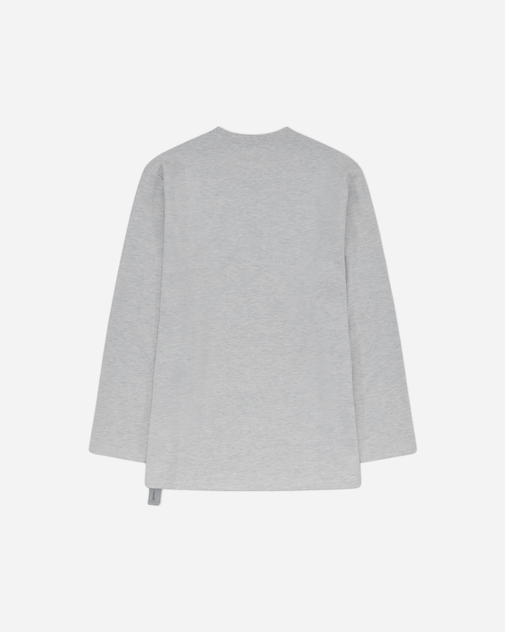 OAMC Peacemaker Men's Waffle Longsleeve Top Grey, view 2