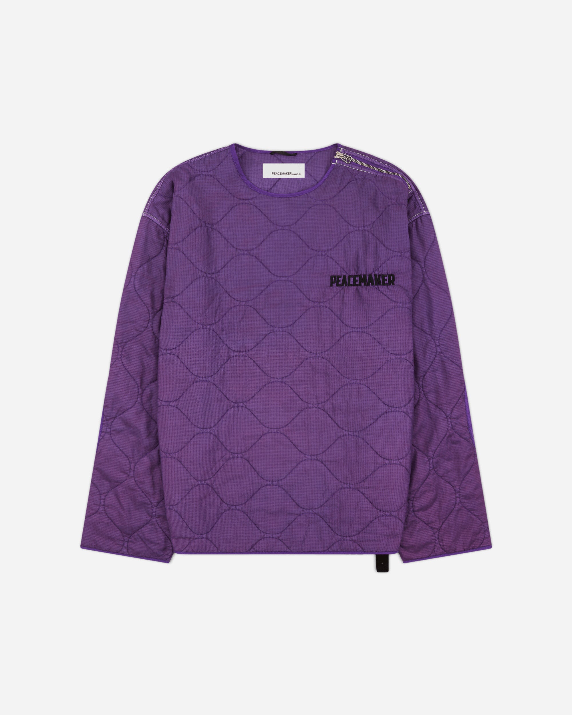 OAMC Peacemaker Men's Shoulder Zip Liner Purple