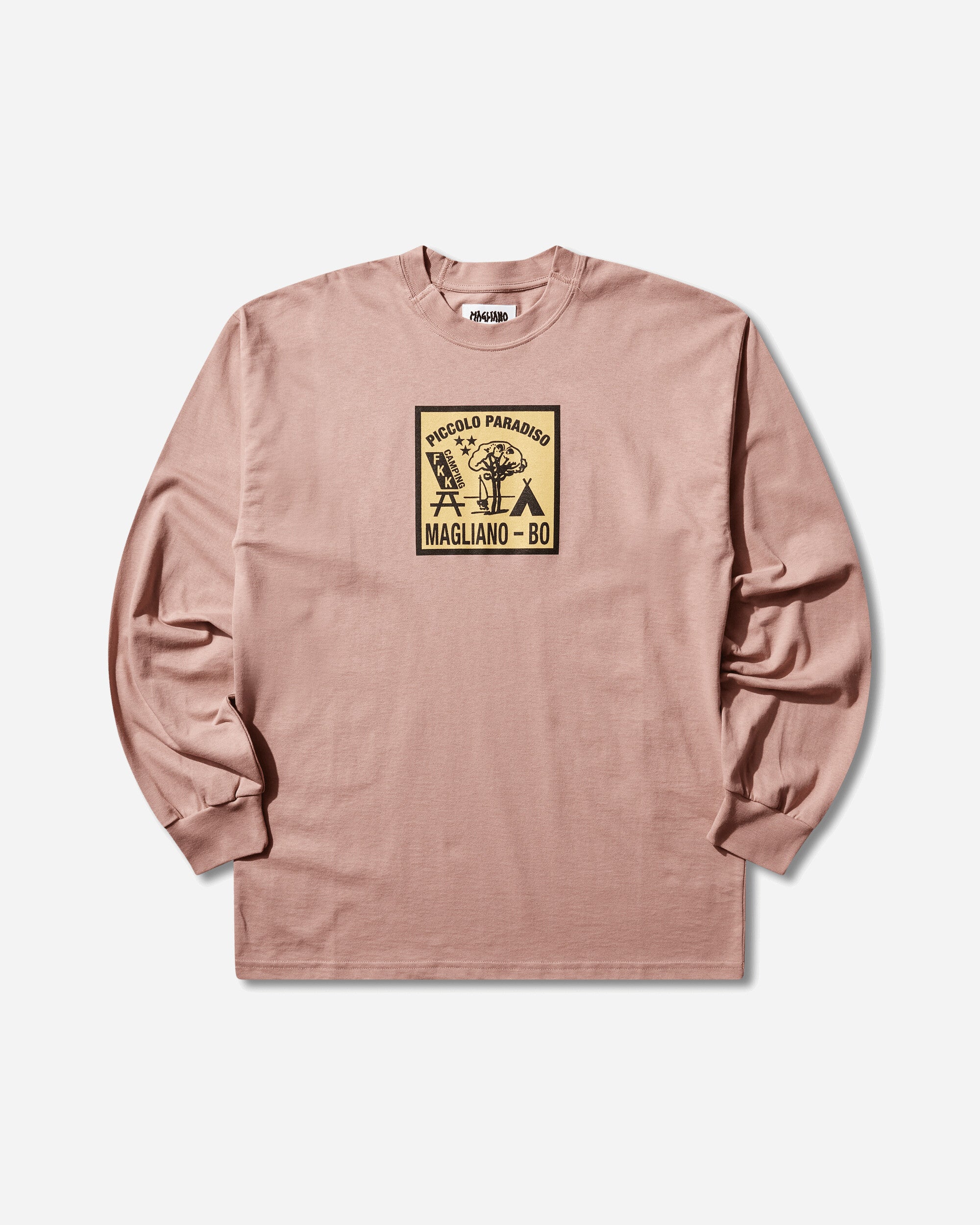 Magliano Men's Piccolo Paradiso Longsleeve T-Shirt Rose