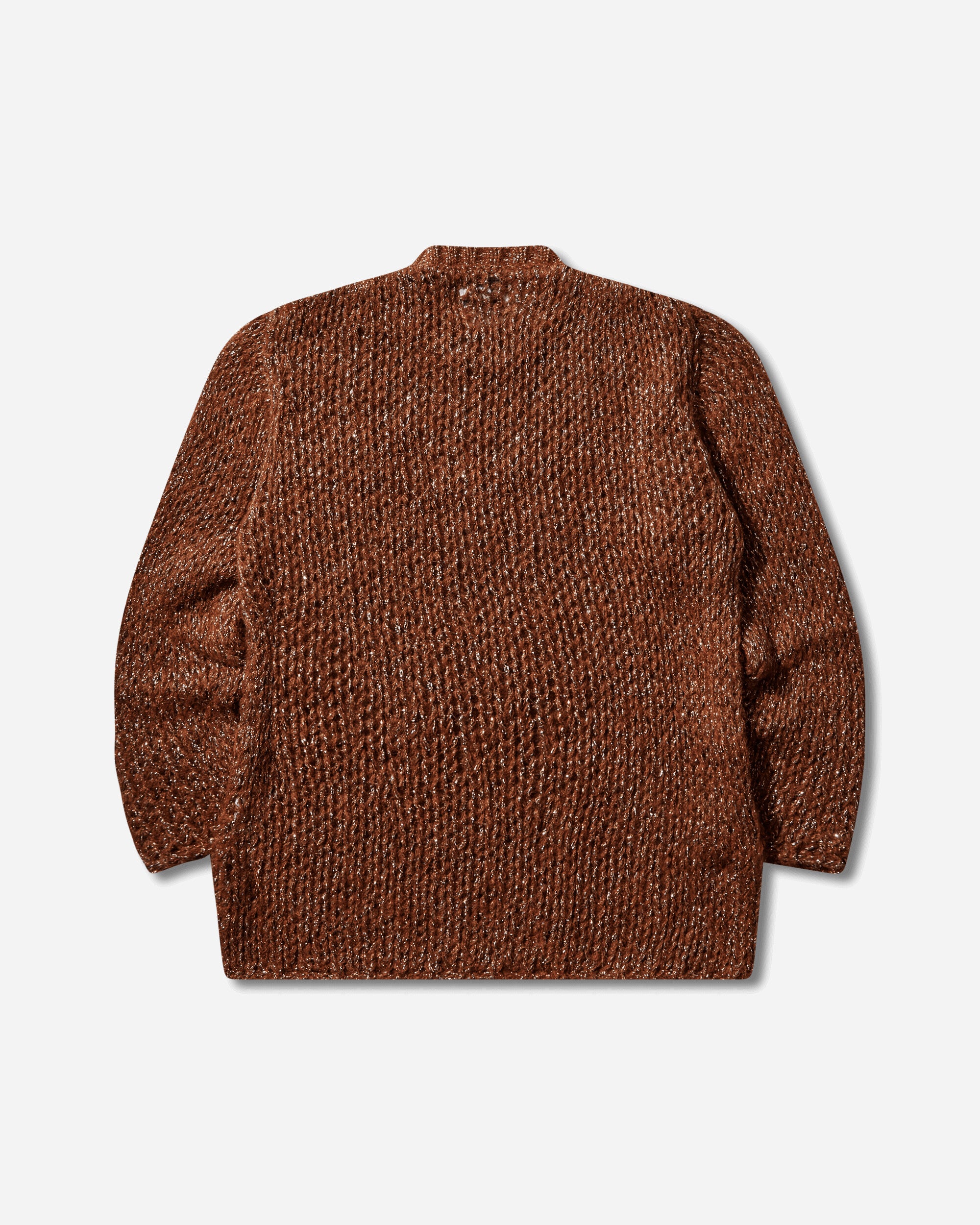 Magliano Men's Web Knit Tee Shiny Rust, view 2