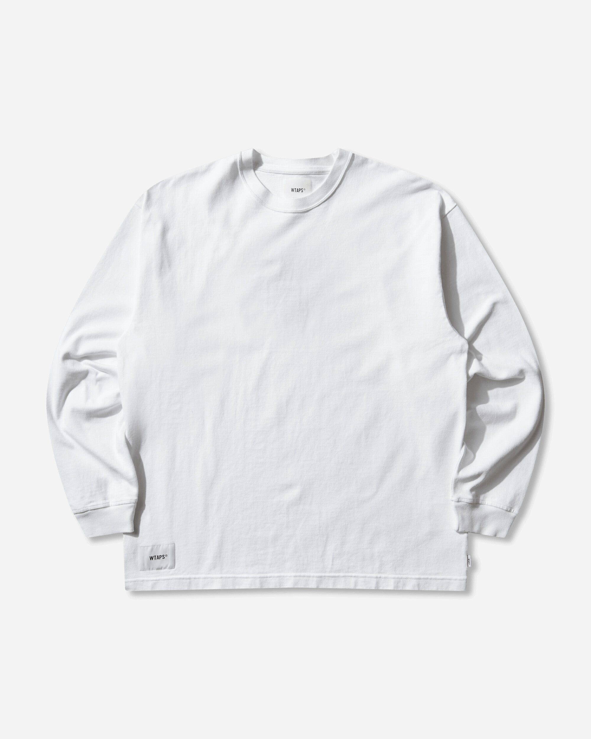 WTAPS Men's SIGN-YD Longsleeve T-Shirt White