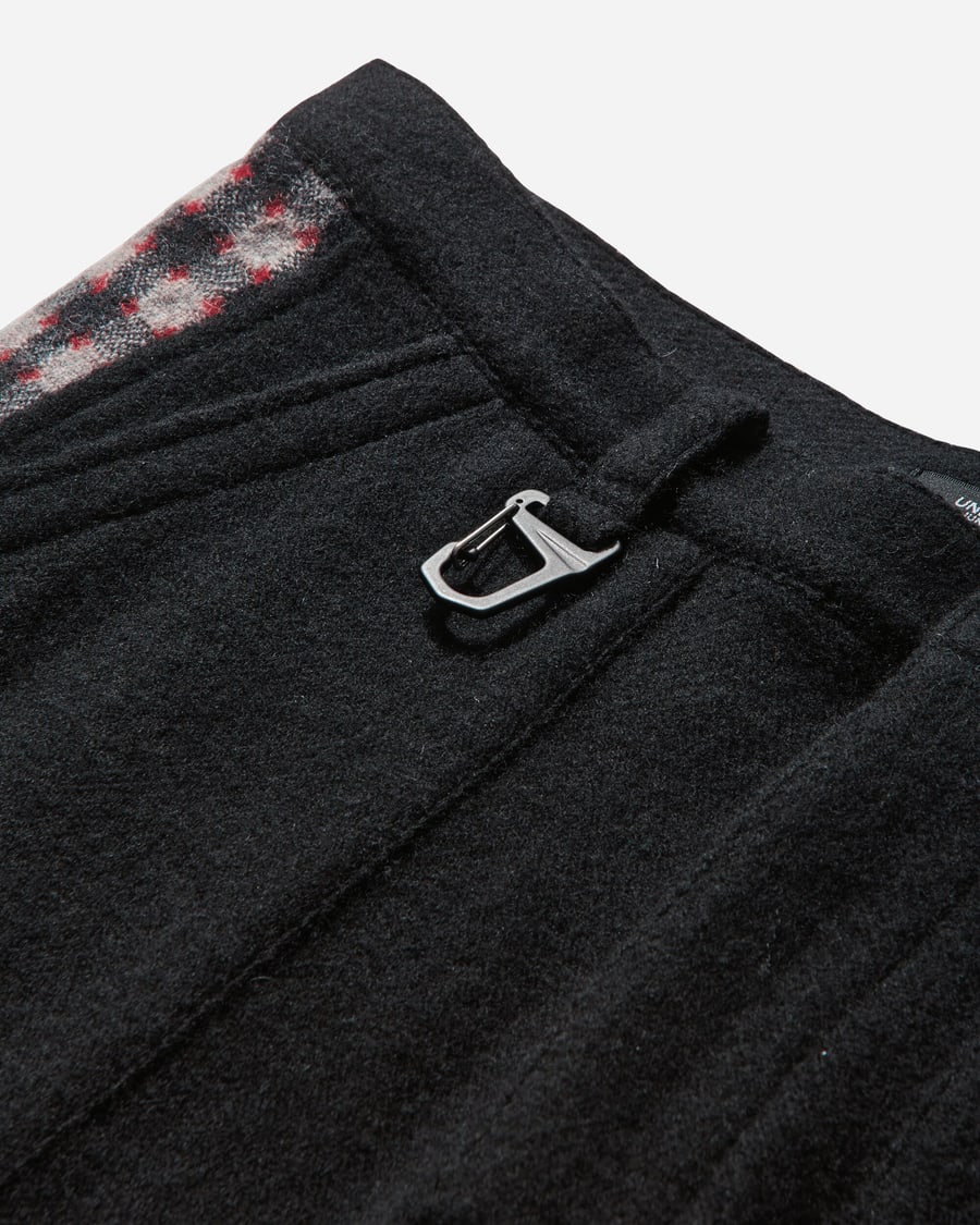 Undercover Men's Wool Zip Pants Black, view 3