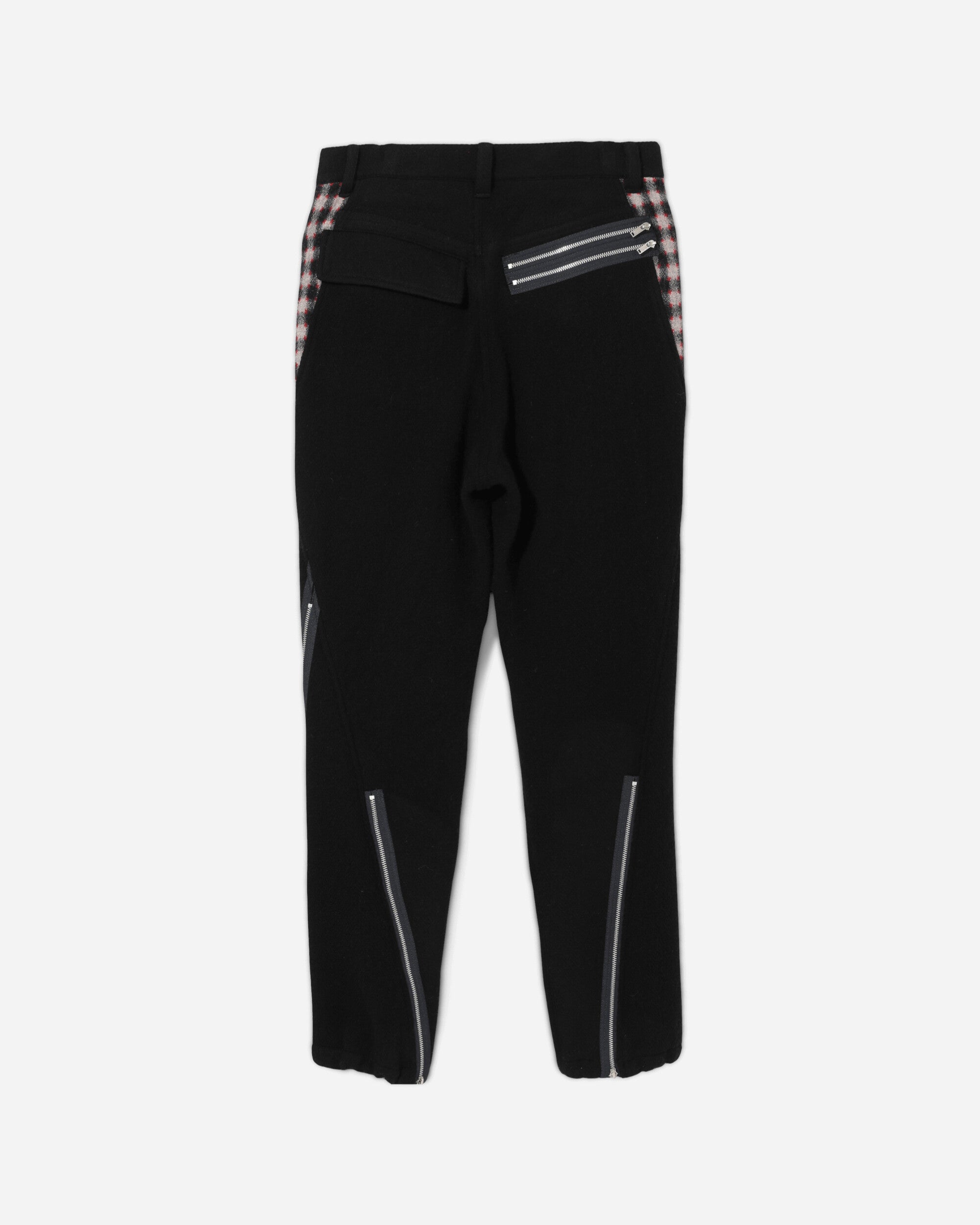 Undercover Men's Wool Zip Pants Black, view 2