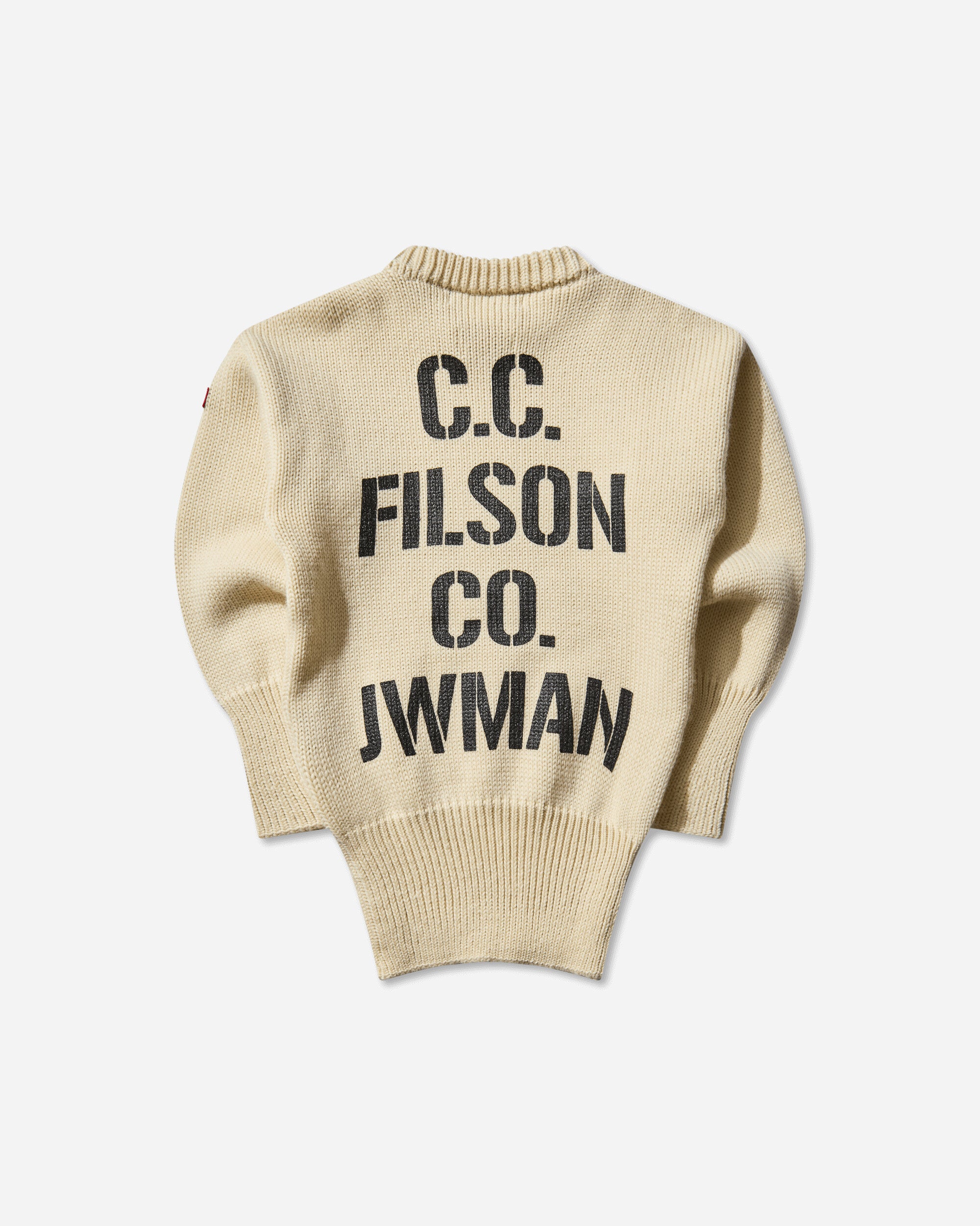 Junya Watanabe MAN Men's Filson Submariner Sweater Beige, view 2