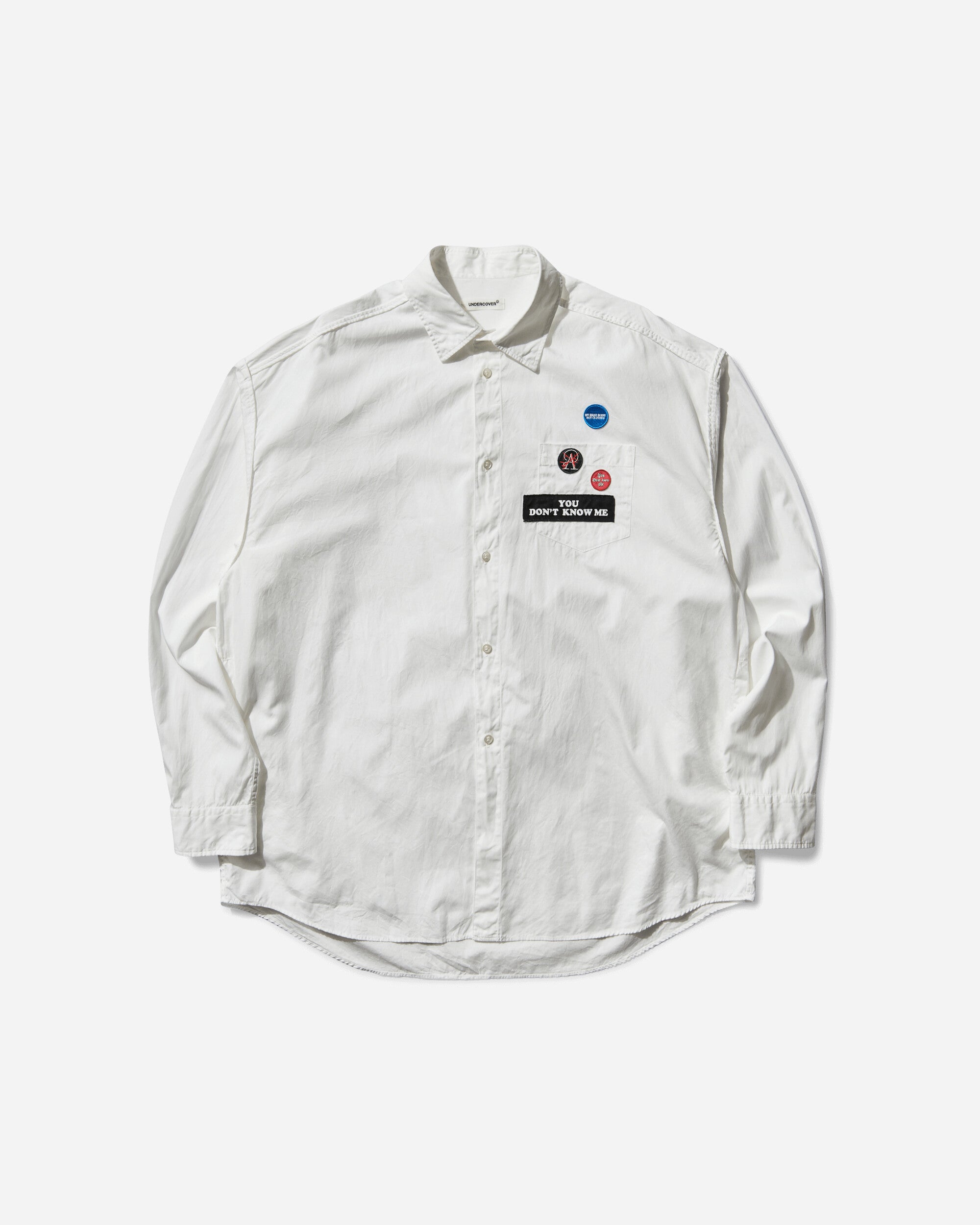 Undercover Men's Patches Longsleeve Shirt White