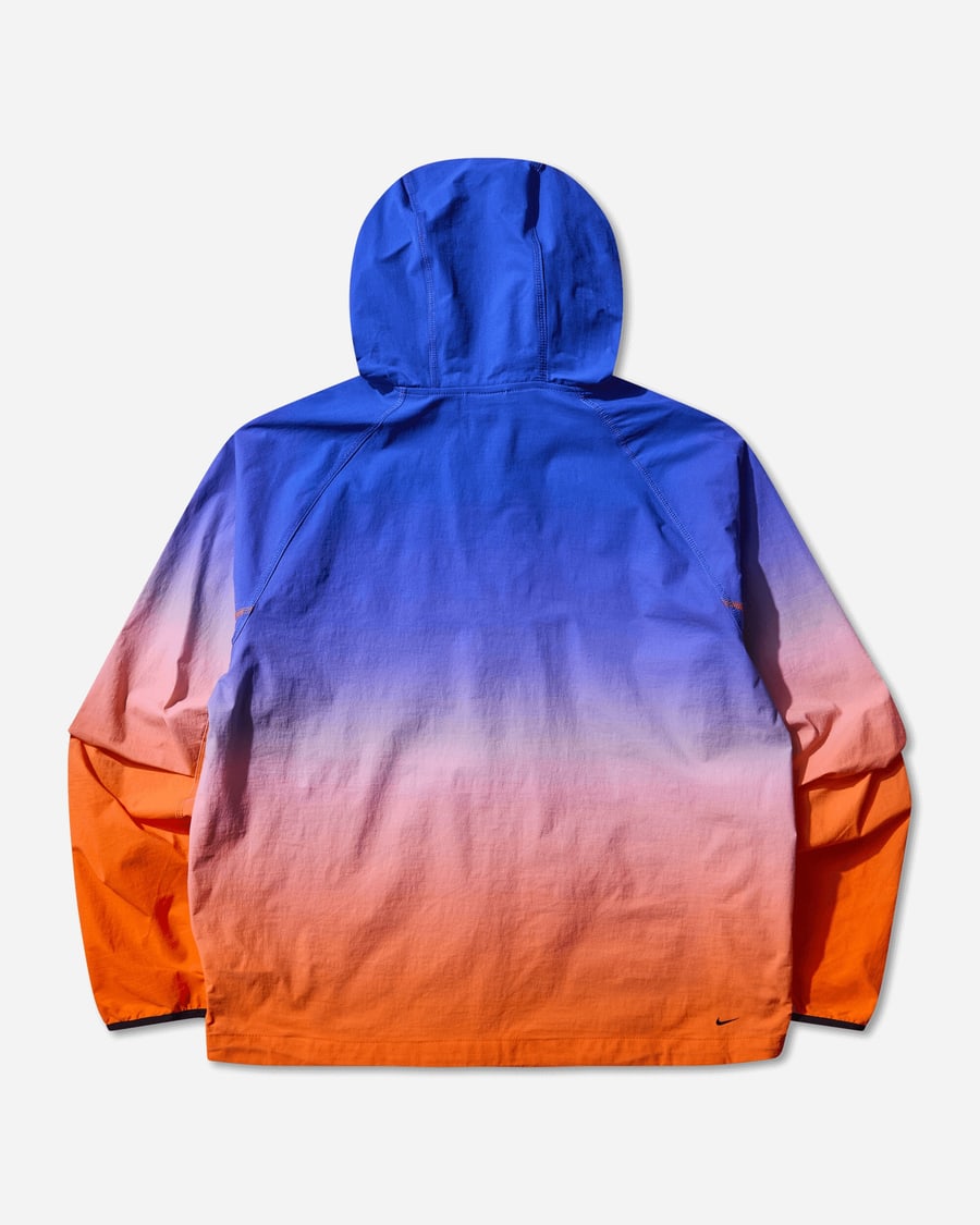 Nike Men's Tech Woven Windrunner Full-Zip Jacket Game Royal / Safety Orange, view 2
