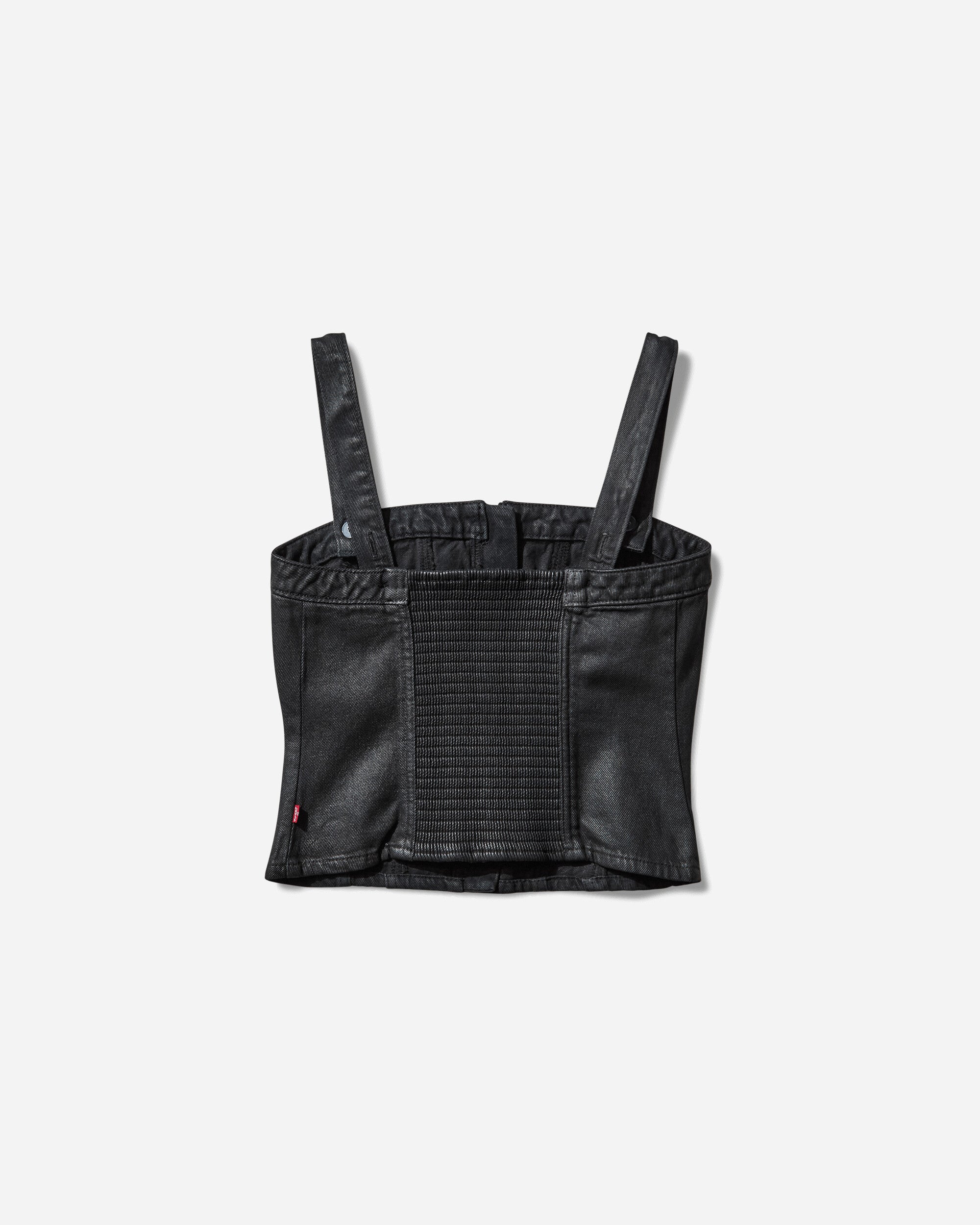Levi's Women's Sculpted Bustier Top Black, view 2