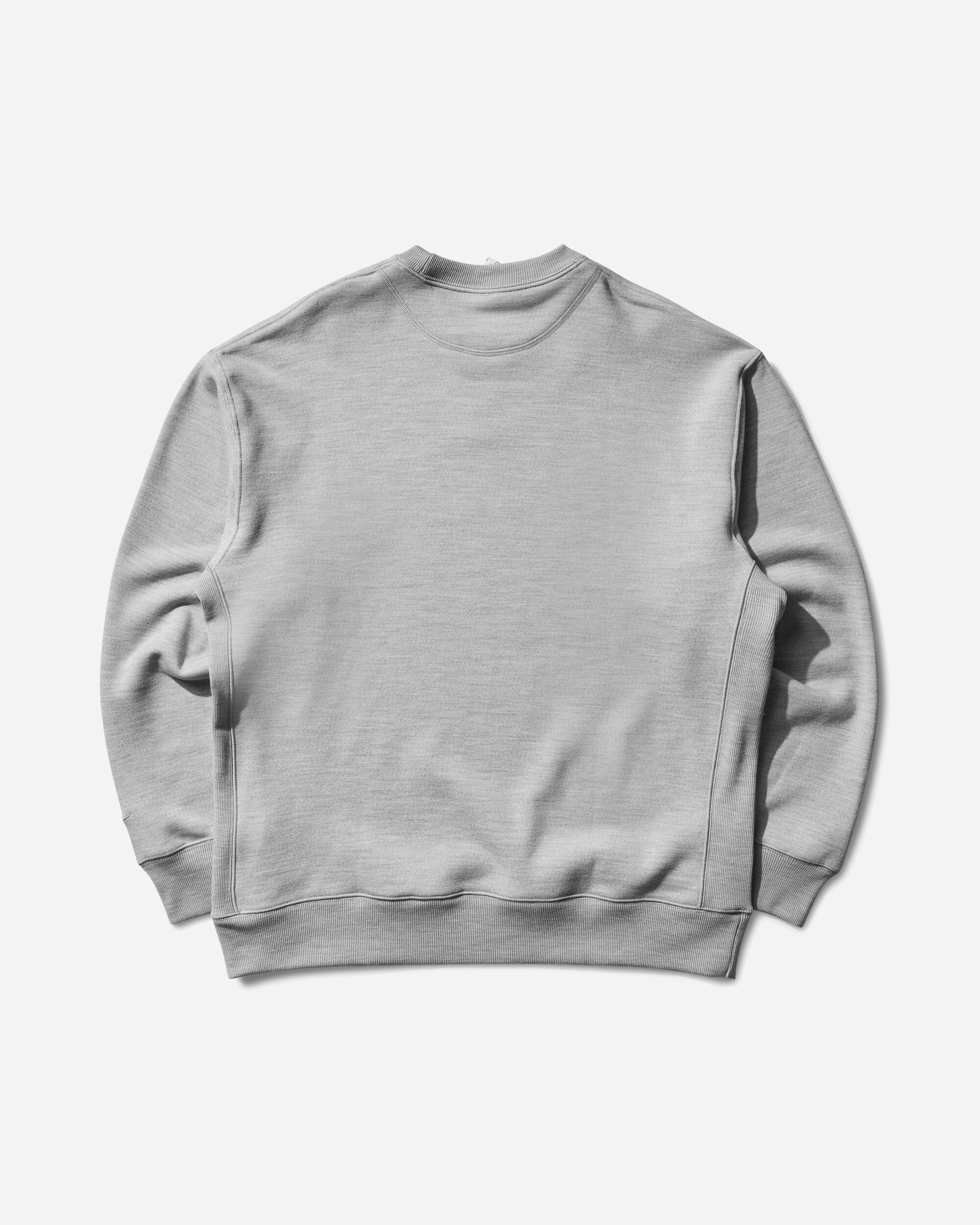 Nike Men's Wool Classics Crewneck Sweatshirt Heather, view 2