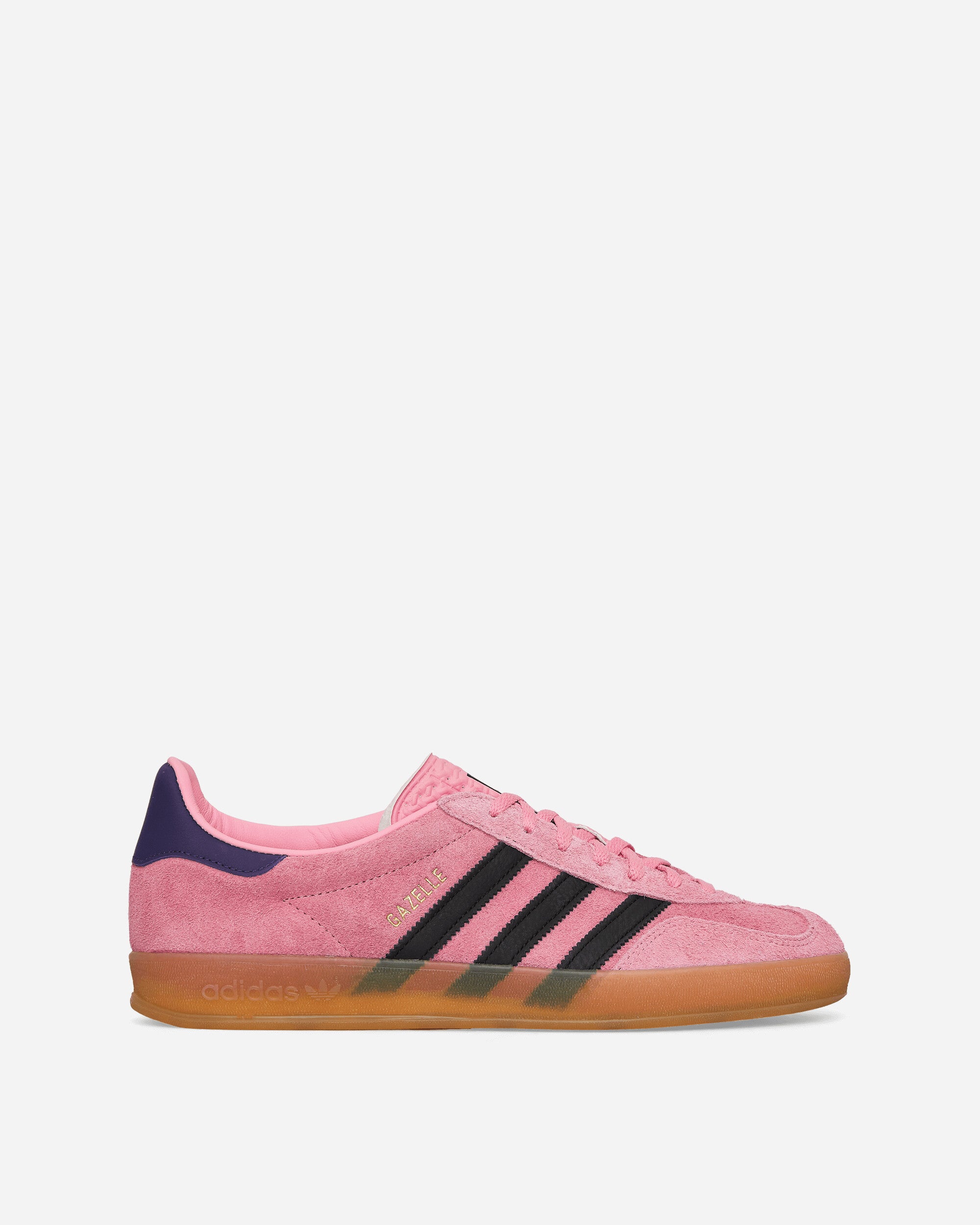 adidas Women's Gazelle Indoor Sneakers Bliss Pink / Core Black / Collegiate Purple